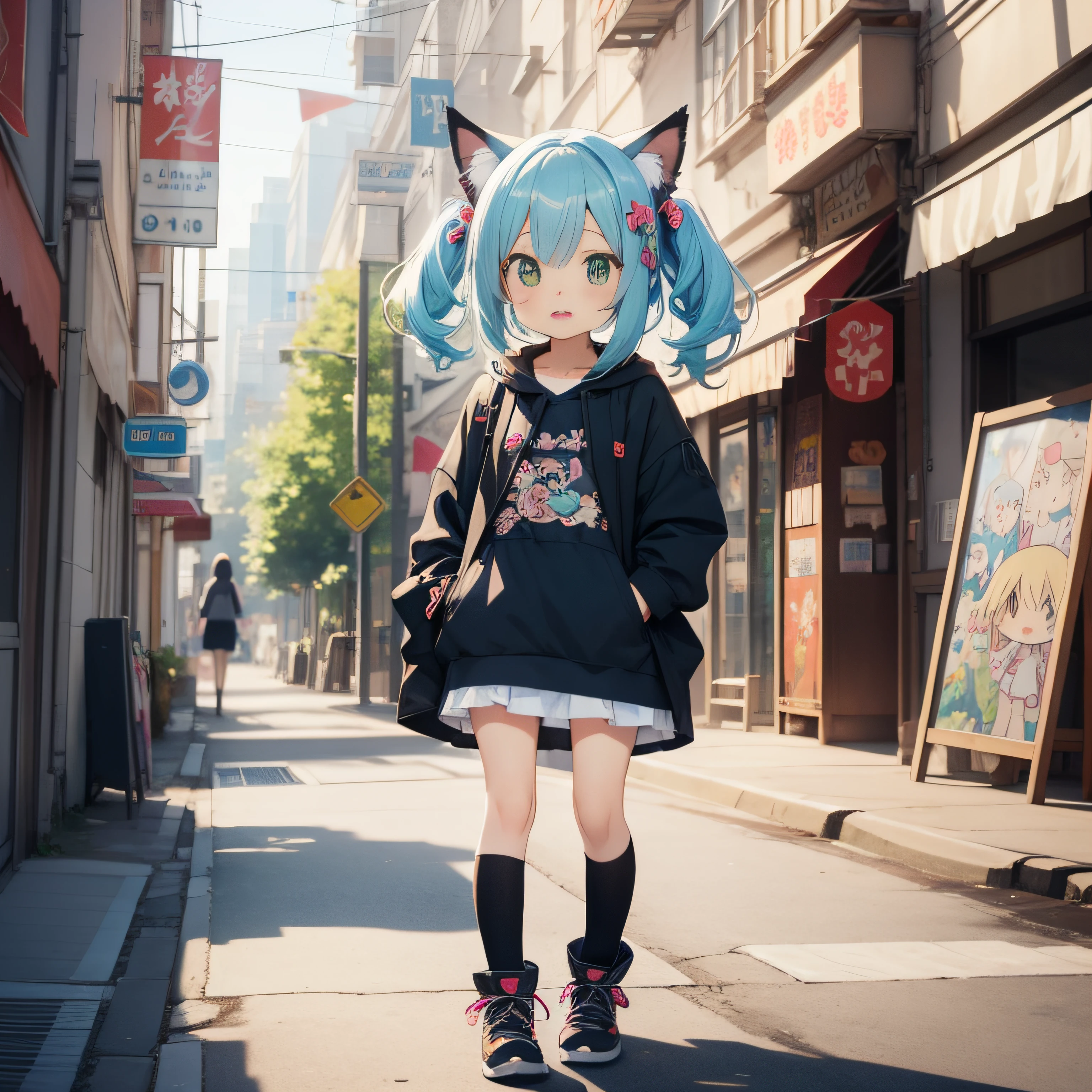 Anime girls, cute!! Runt!! cat girl, cute anime girl, cute art style, chibi art, anime girl,pixiv style, anime moe art style, pixiv contest winner, pixiv, advanced digital chibi art, chibi anime girl, anime chibi anime drawing by girl, pull, pixiv contest winner, cute!! Runt!! Girl, Cute Anime Girl, Cute Art Style, Chibi Art, Girl, pixiv Style, Anime Moe Art Style, Advanced Digital Chibi Art, Light Blue Hair, Yellow-Green Iro Hair, Blue Hair
