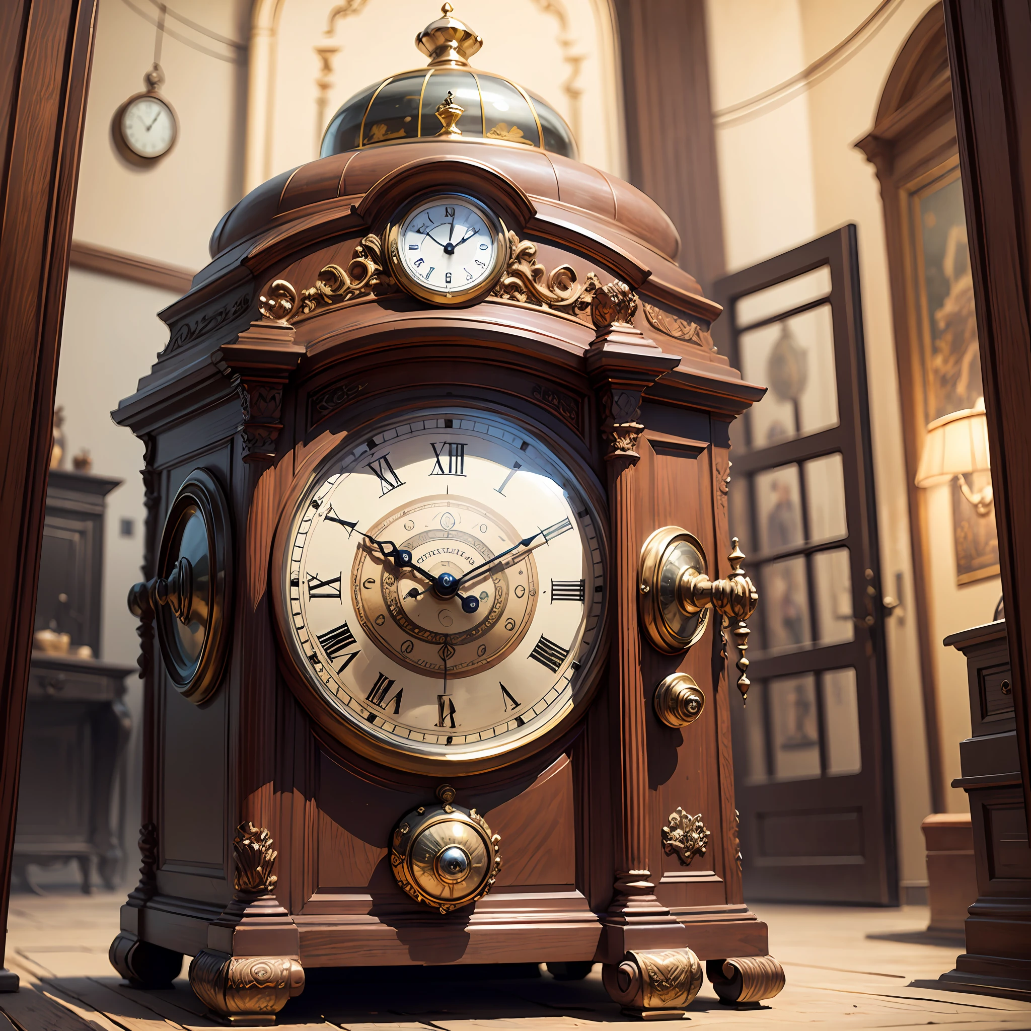 Antique clock --auto
