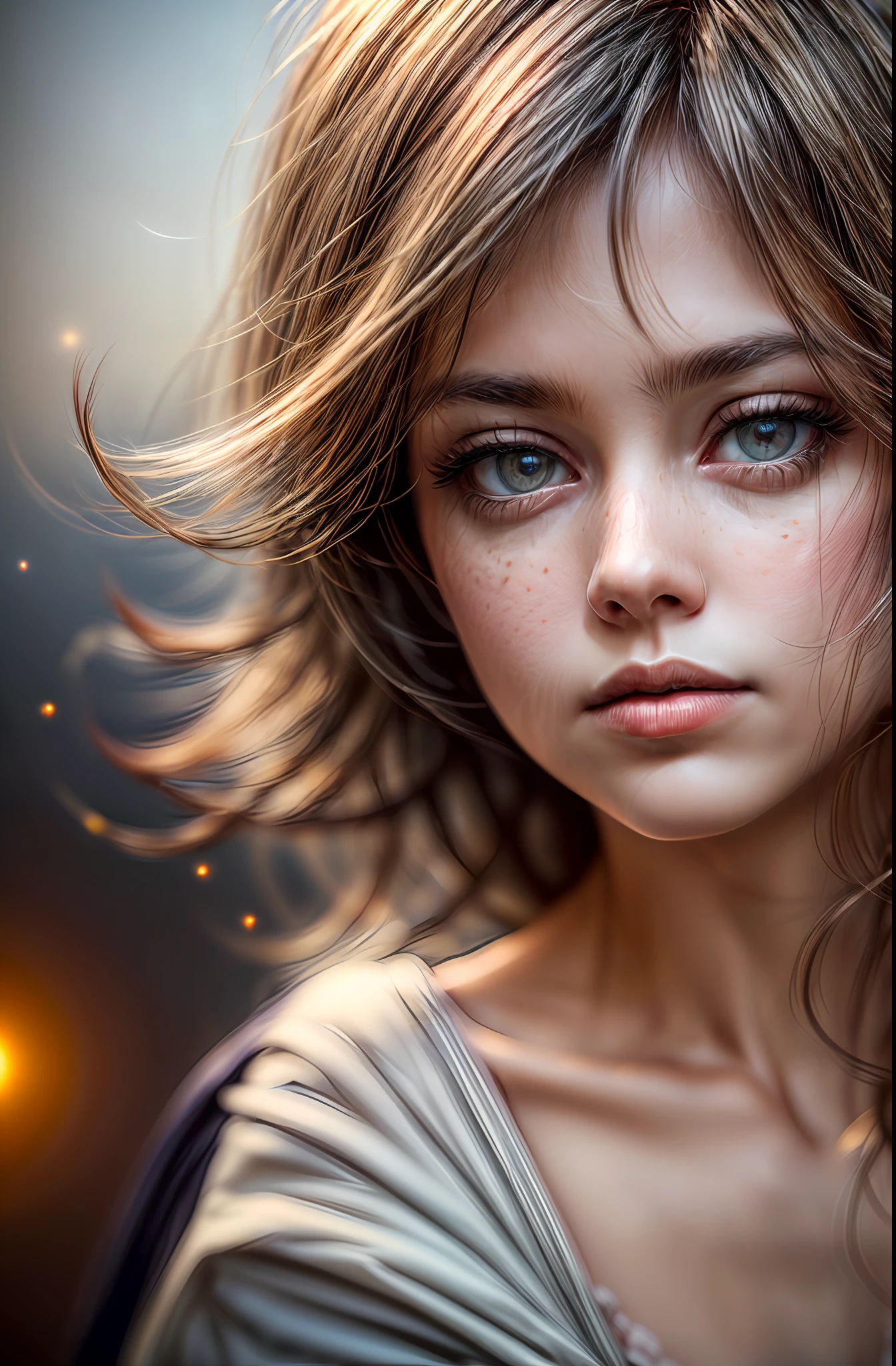 (masterpiece, (photorealistic:1.5), realistic, best quality, beautiful lighting, professional lighting, 1girl, blurry background, lips, depth of field, portrait, film grain, cute) (8k, RAW photo, best quality, masterpiece:1.2, masterpiec8K.HDR. highresabsurdres:1.2, film grain, blurrybokeh:1.2, lens flare, (vibrant color:1.2), (delicate))