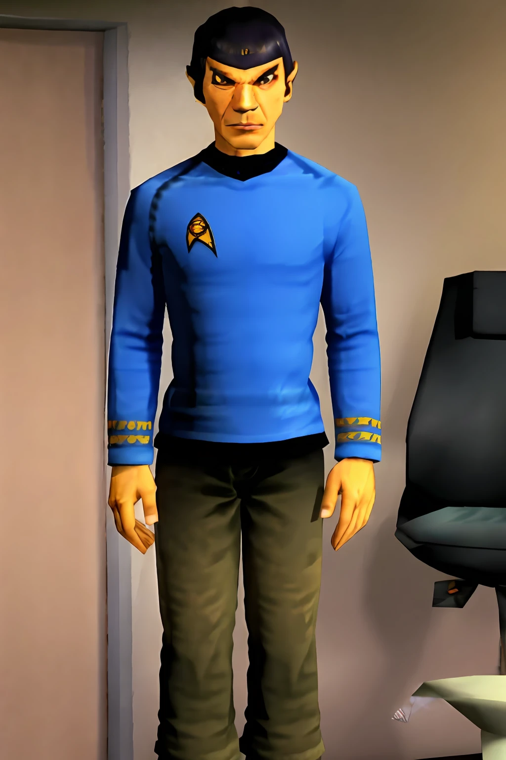 n64style, majorasmask spock
