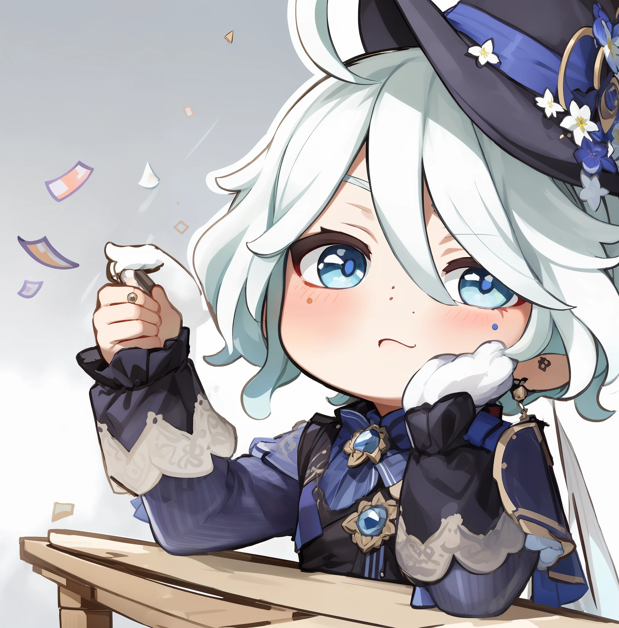 masterpiece, best quality, chibi, 1girl, solo,nahida