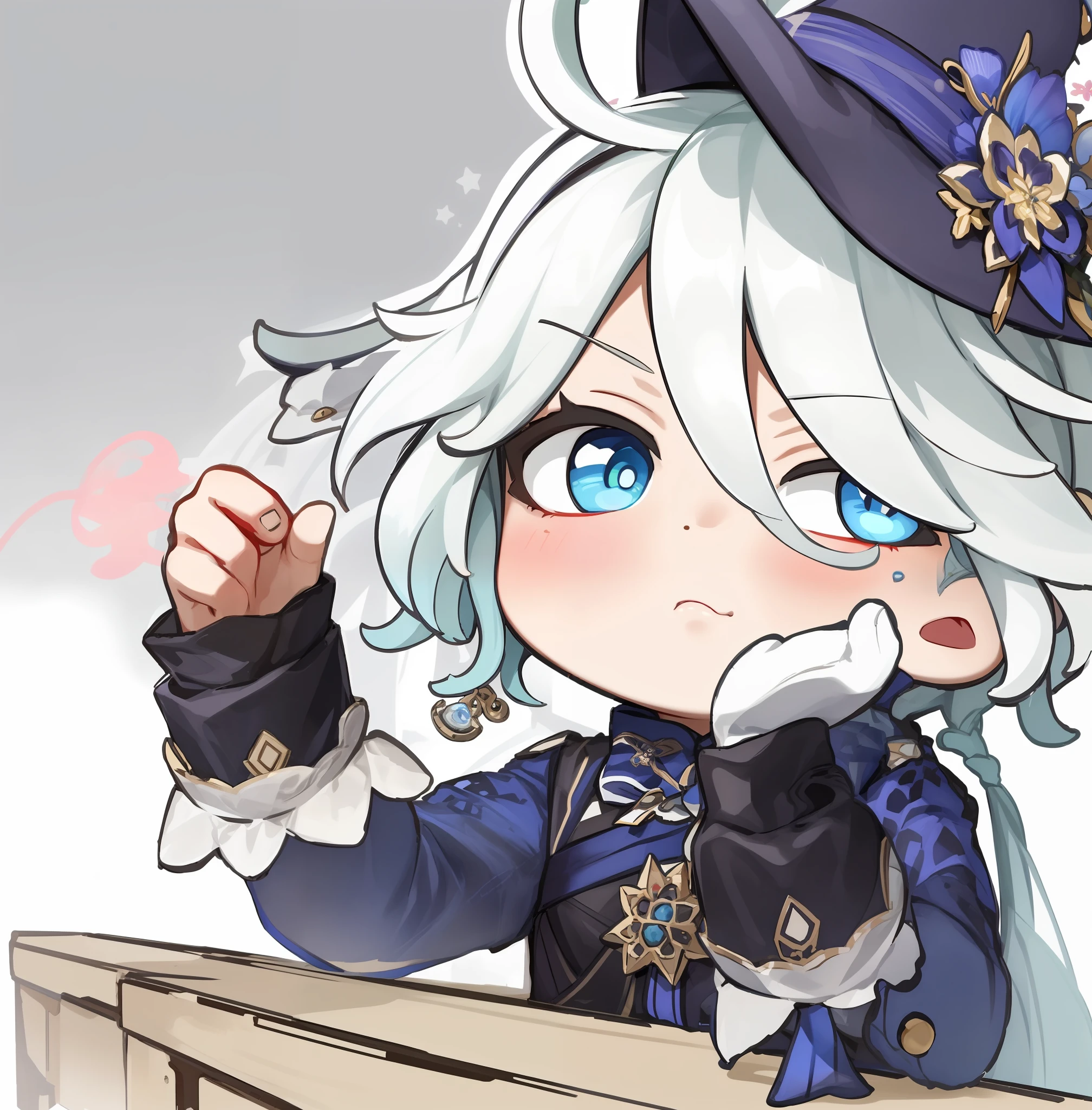 masterpiece, best quality, chibi, 1girl, solo,nahida