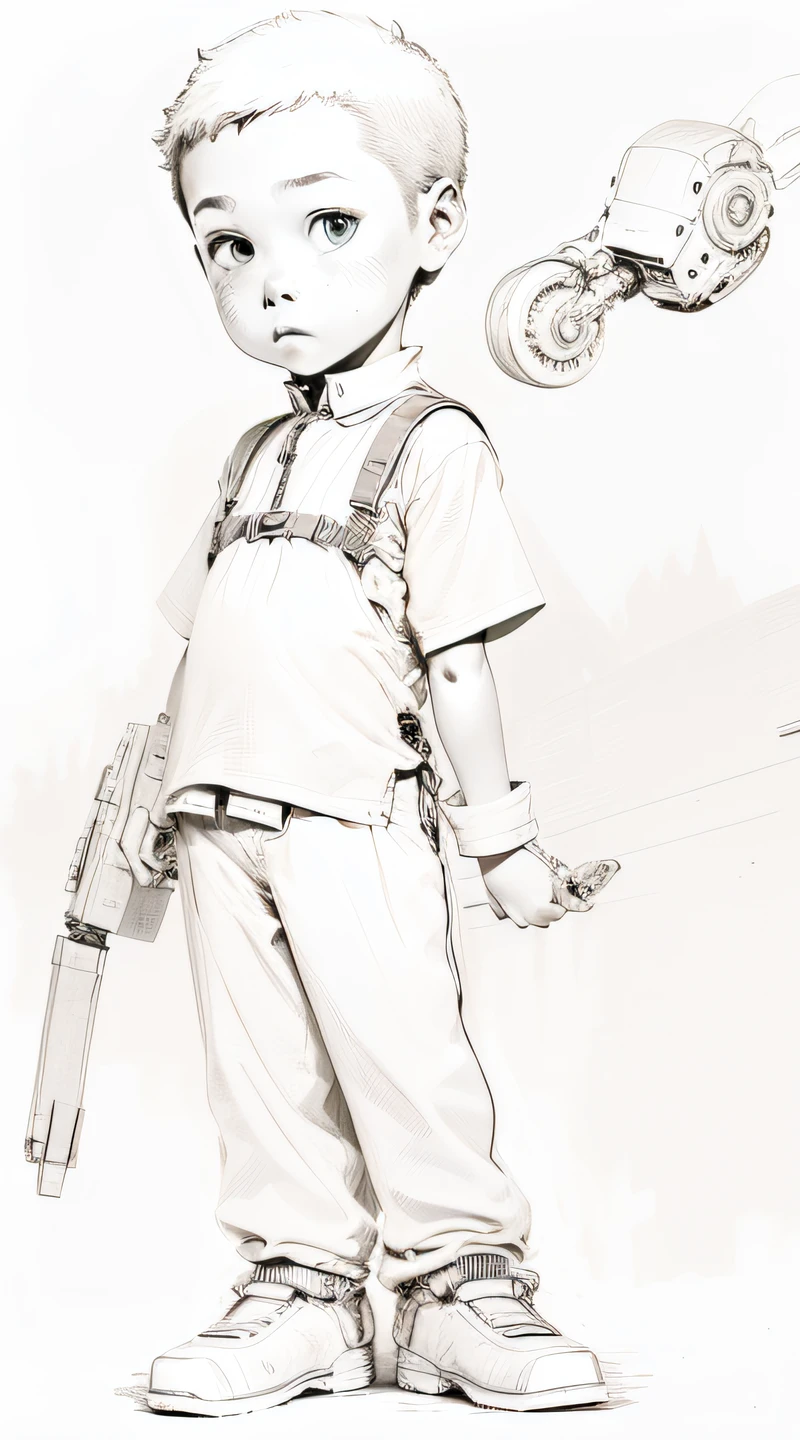 Boy and his robot --auto