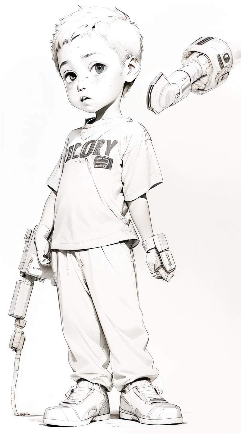 Boy and his robot --auto