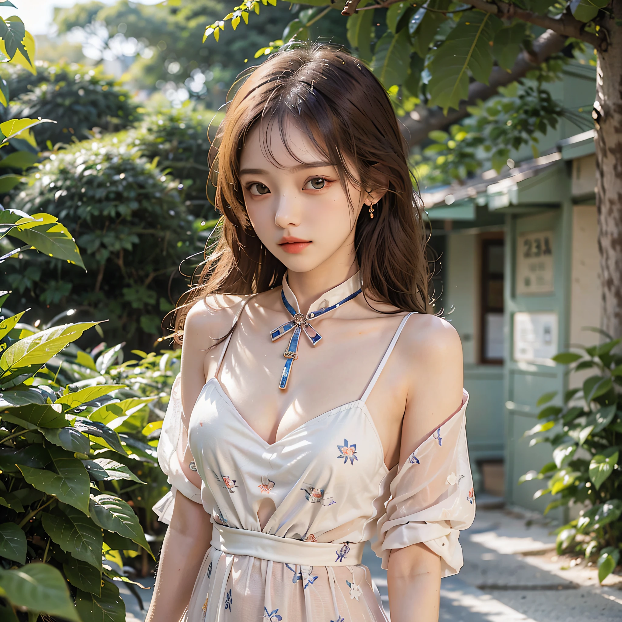 High Quality, Best Quality, Best Quality, High Quality, 8K, 16K, 32K, Beautiful Woman, Perfect Style, Beautiful, Loved Face, Outing, Cute Clothes, Fashionable Clothes