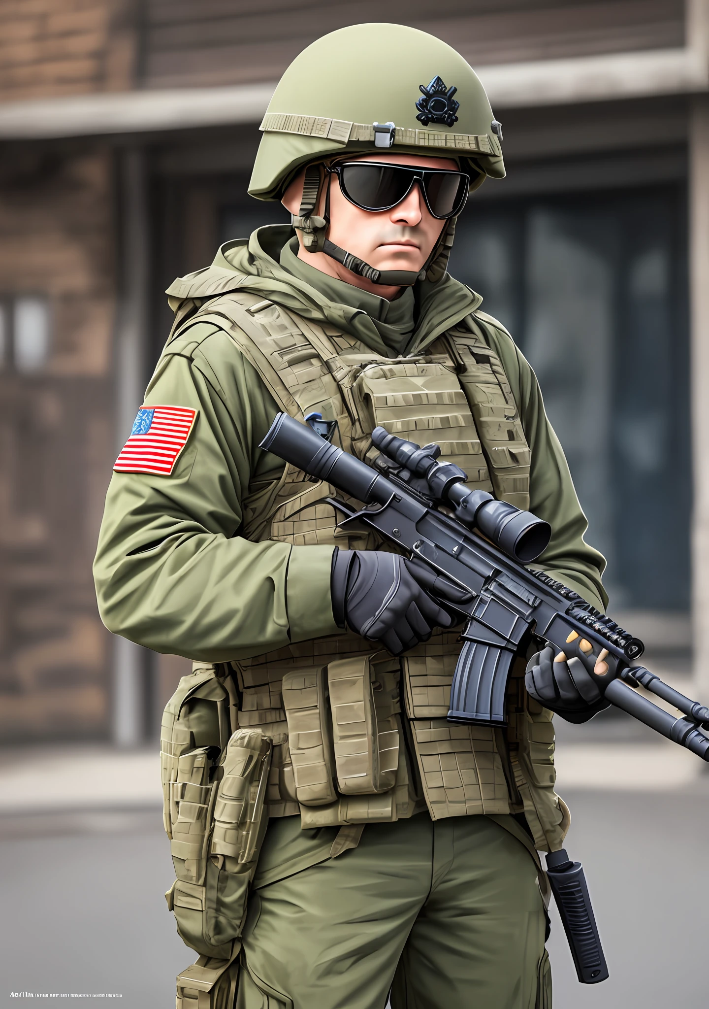 soldier gun ultra realistic --auto --s2