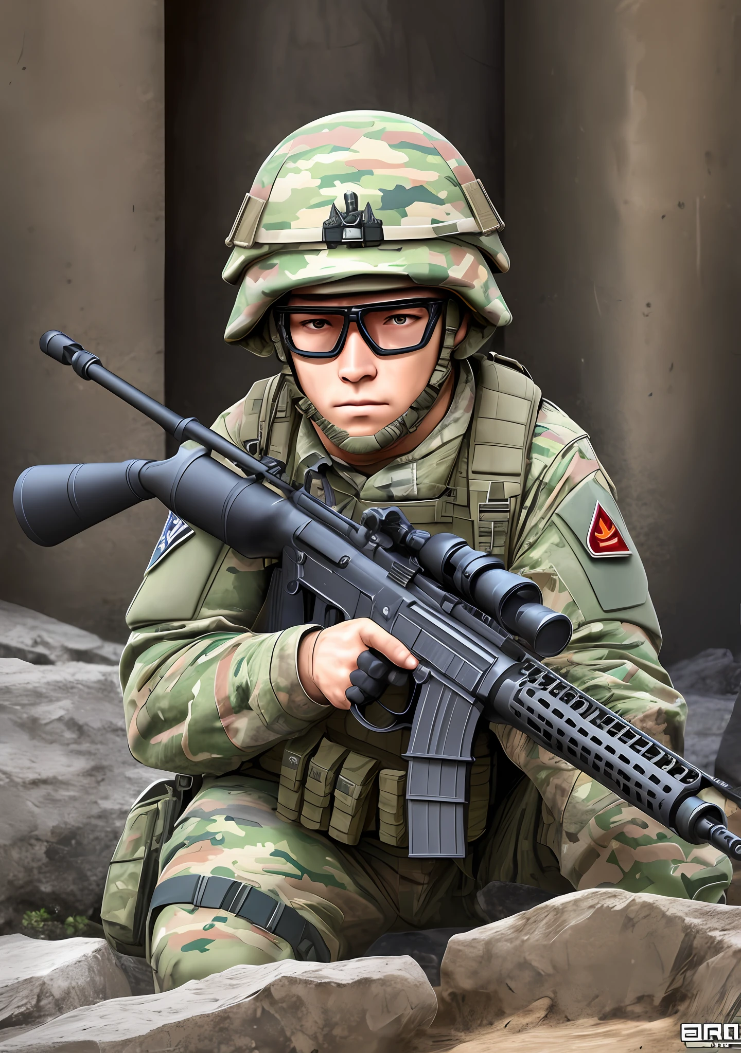 soldier gun ultra realistic --auto --s2