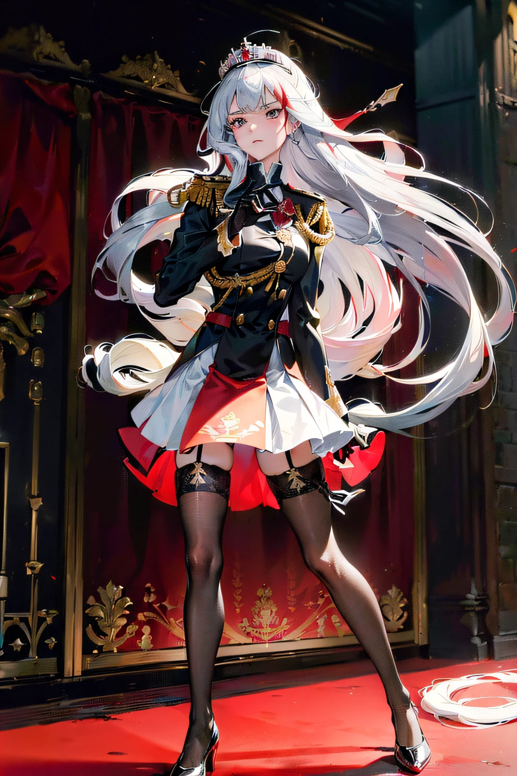 (4k) tights, maiden, half-naked, fearful