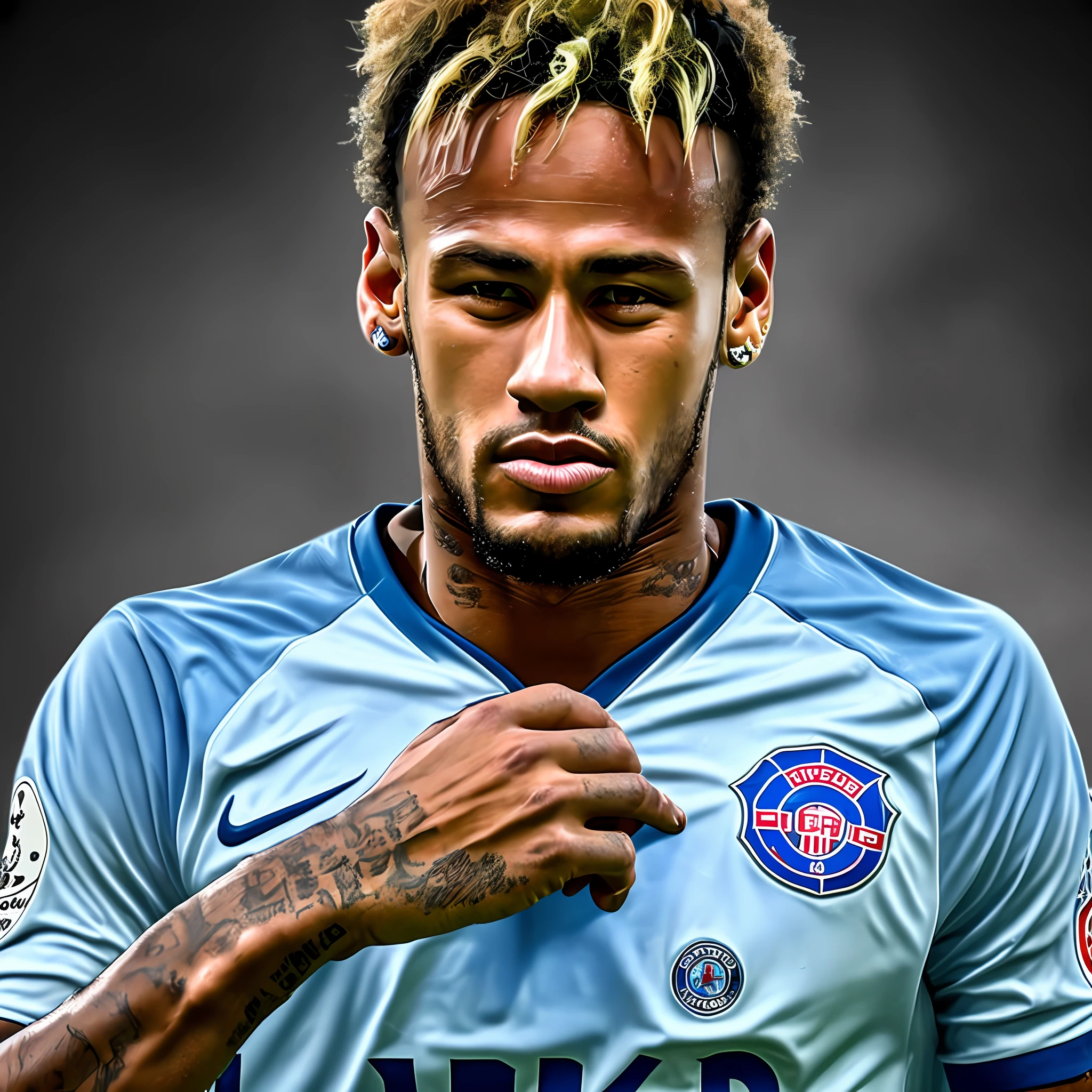 "High quality and super realistic image of Neymar. Real, high-definition photos."