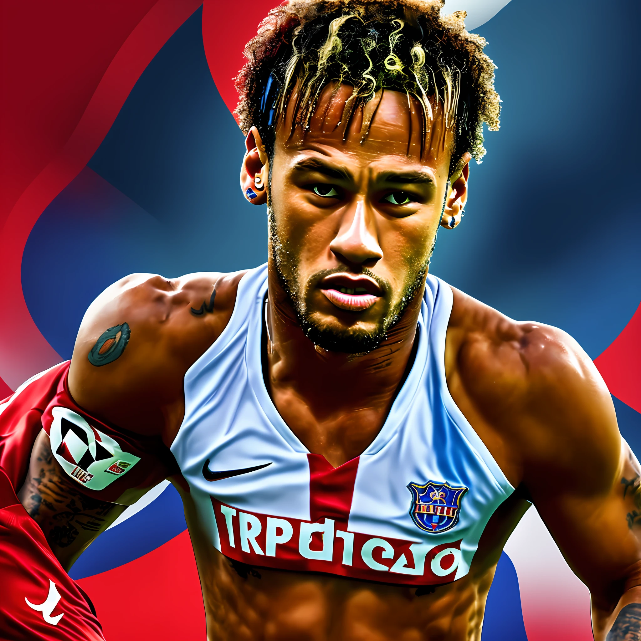 "High quality and super realistic image of Neymar. Real, high-definition photos."