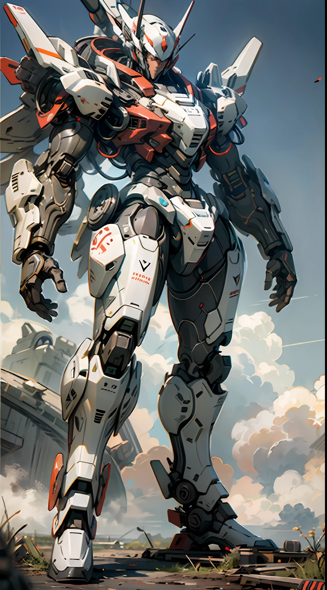 masterpiece,best quality,Mecha,Realistic,8K wallpaper,Ultra-high resolution,freedom .