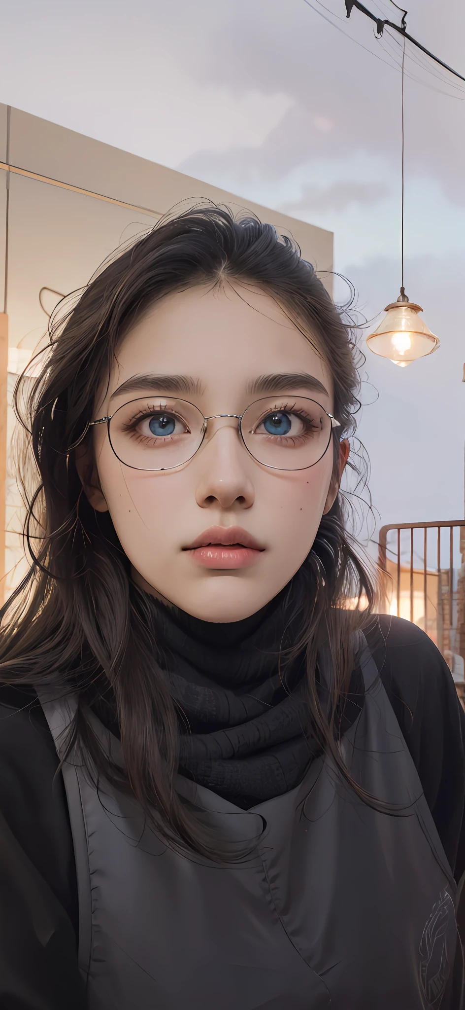 (masterpiece:1.2), (best quality:1.2), hyper realistic,highestres,absurdres,extremely detailed,volumetic,dramatic lighting,
1girl,detailed eyes,face,looking away,