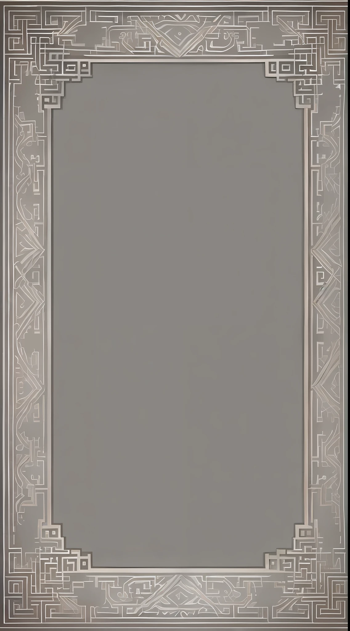 Elegant, light and elegant gray and white background, Chinese style, asymmetrical