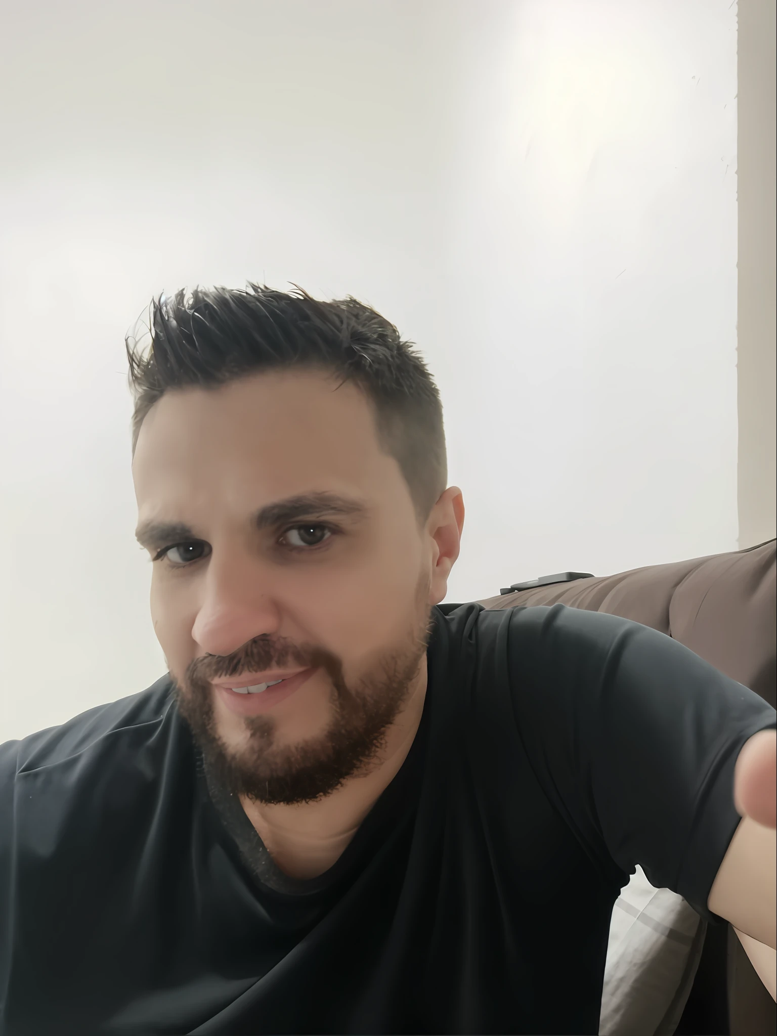 there is a man sitting on a couch with a remote control, 3 2 years old, 38 years old, about 3 5 years old, (38 years old), 3 6 years old, 2 9 years old, twitch streamer / gamer ludwig, 35 years old, 3 5 years old, 4 0 years old man, 2 8 years old