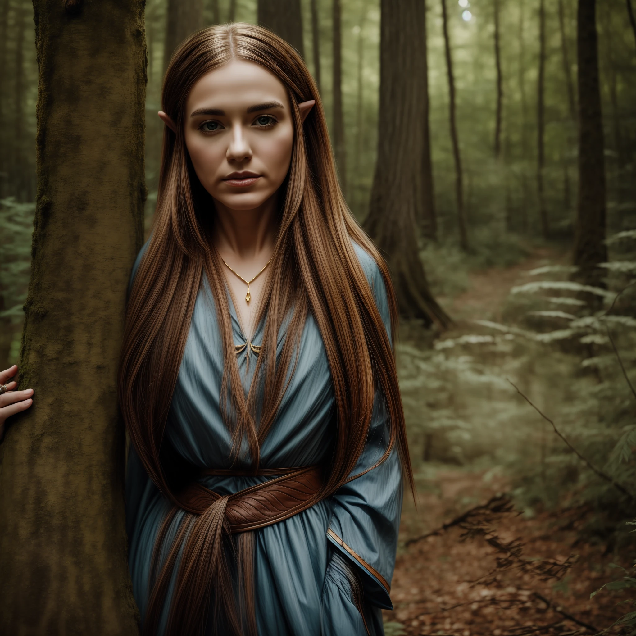 Portrait of Zelda in the Woods