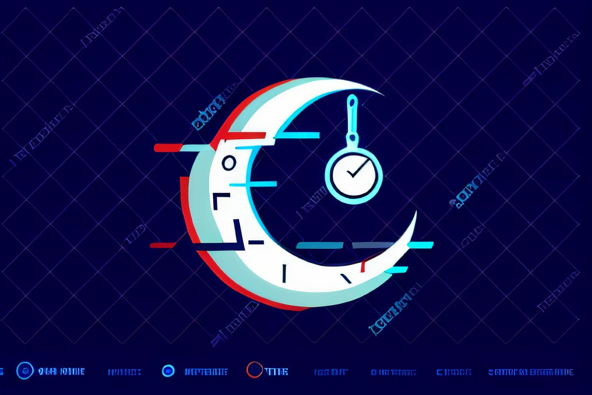 a clock hanging from the moon logo for sale, 2 d vector art, 2d vector art, 2d digital vector art, 2 d digital vector art, minimalist vector art, moon light fish eye illustrator, 1 0 0 0 x 1 0 0 0 pixel art, 2d minimalist vector art, lunar time, to the moon, vector art style, vector art illustration