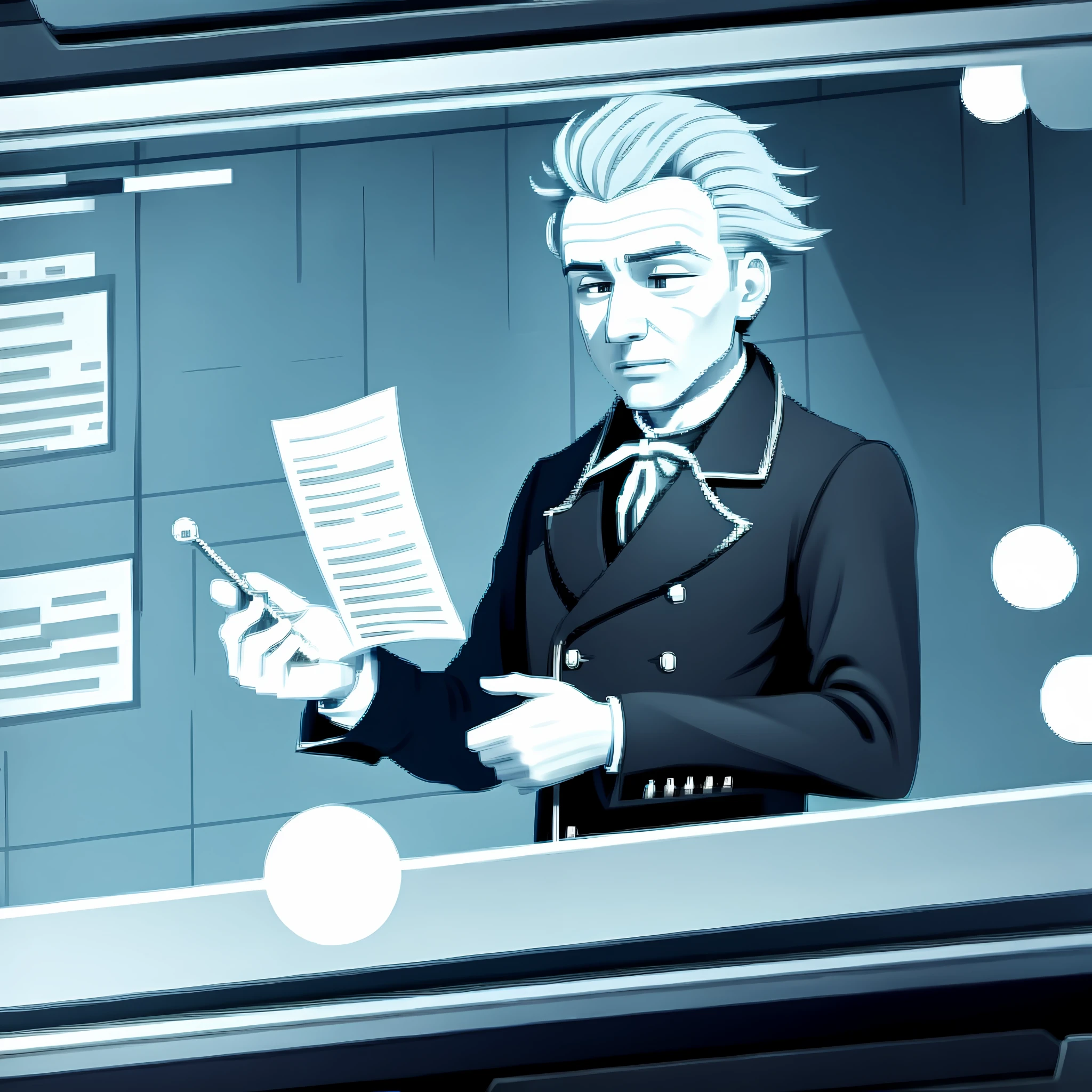 Immanuel kant, animation style
