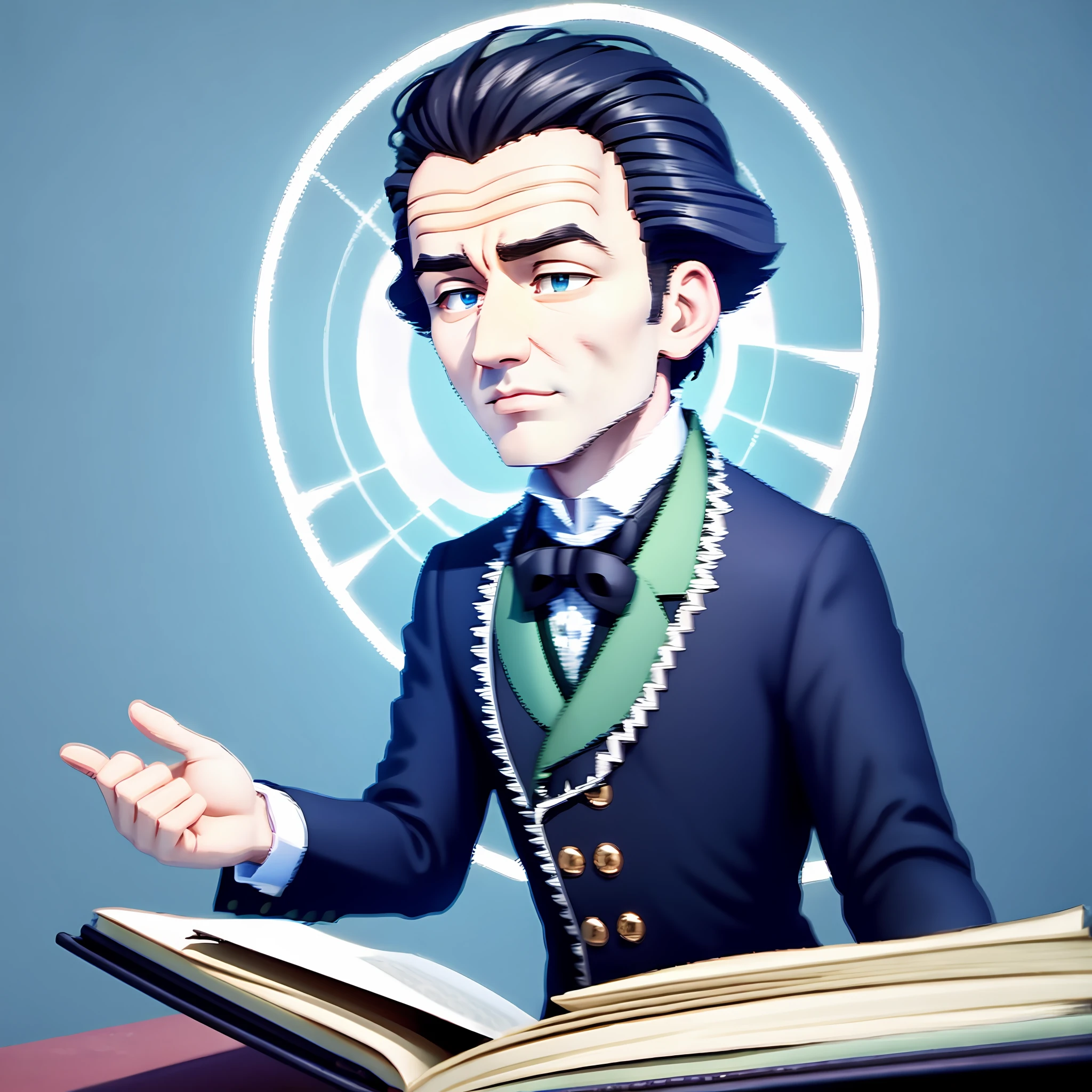 Immanuel kant, animation style