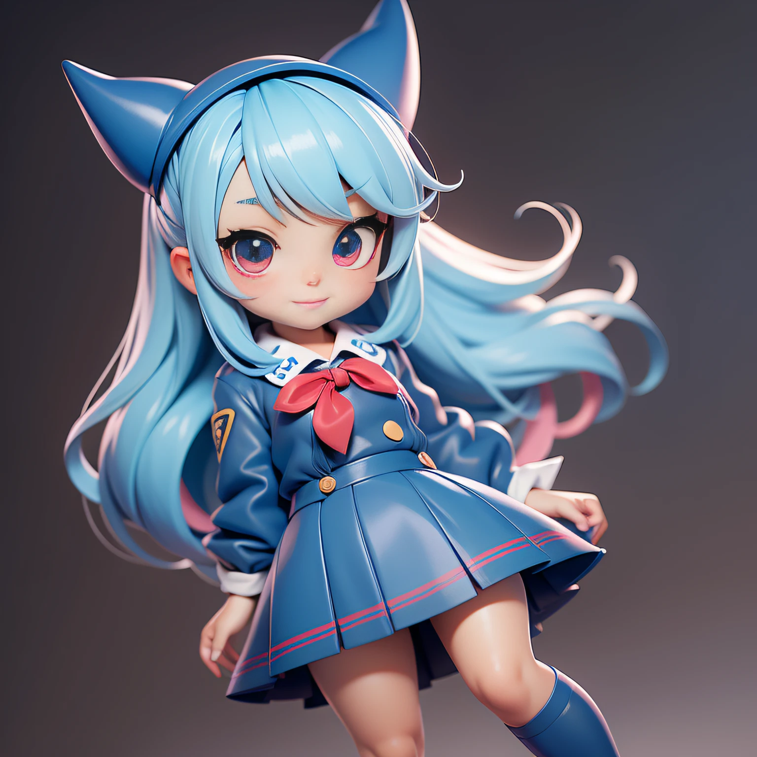 Anime girl in blue uniform with red ribbon, summer clothes, cartoon girl, anime girl, young anime girl, chibi anime girl, cute!! Runt!!! Schoolgirl, Anime Girl, Schoolgirl, Girl in Uniform, Chibi Girl, Cute Anime Girl, Anime Chibi, Portrait of Cute Anime Girl, Anime Girl, Cute Schoolgirl, Long Hair Anime Girl, Female Anime Character, Little Devilish Eyes, Little Devil, Tsundere, Mini, Chibi! standing, 2D,2D anime character girl, 2D girl