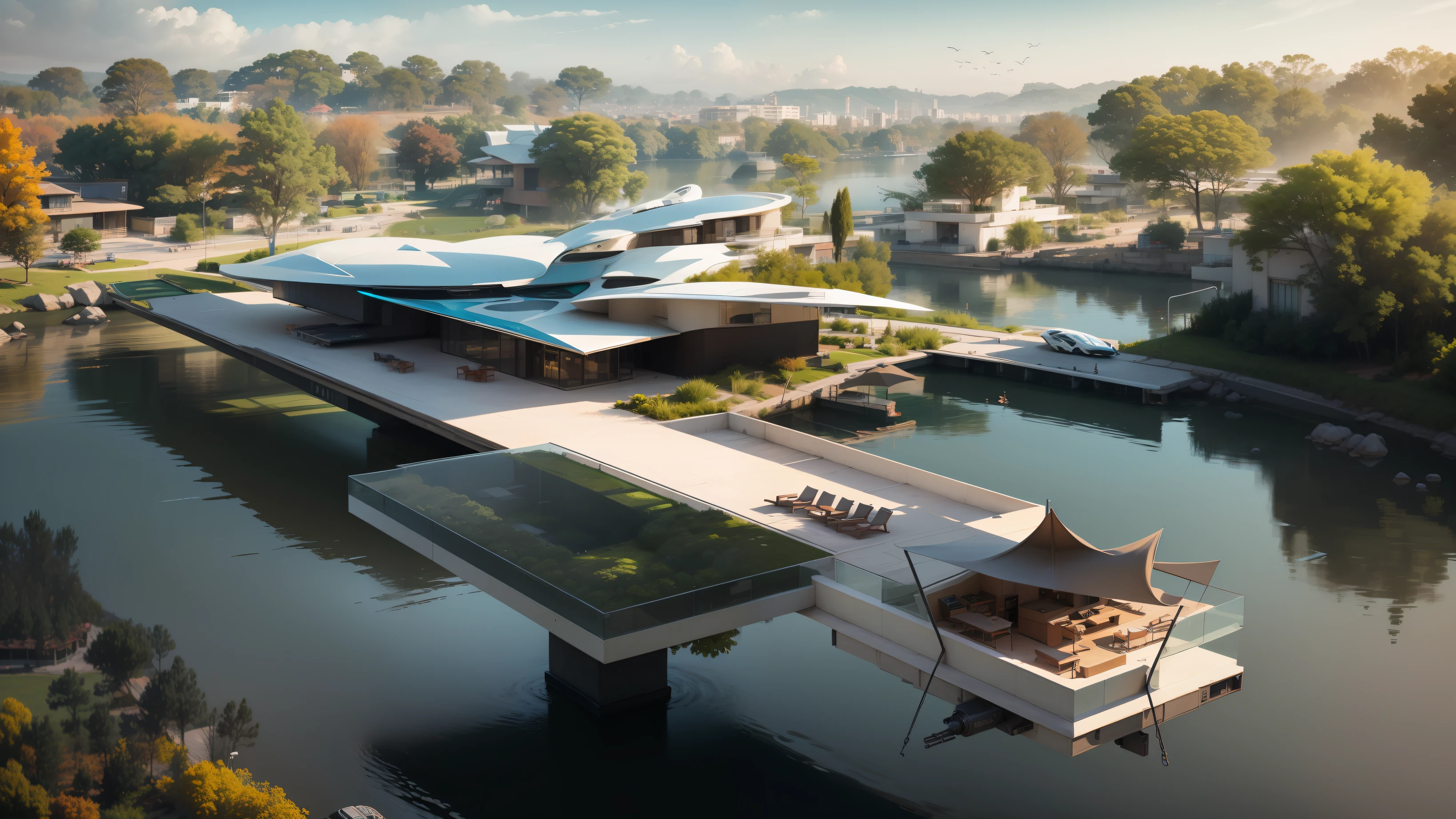 Futuristic condominium
