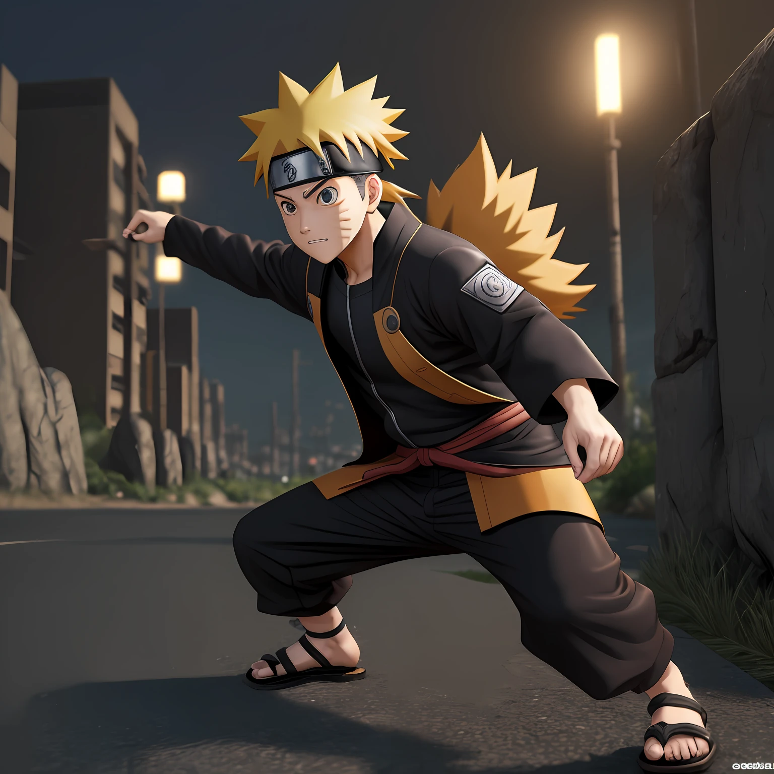 Naruto in 3D --auto
