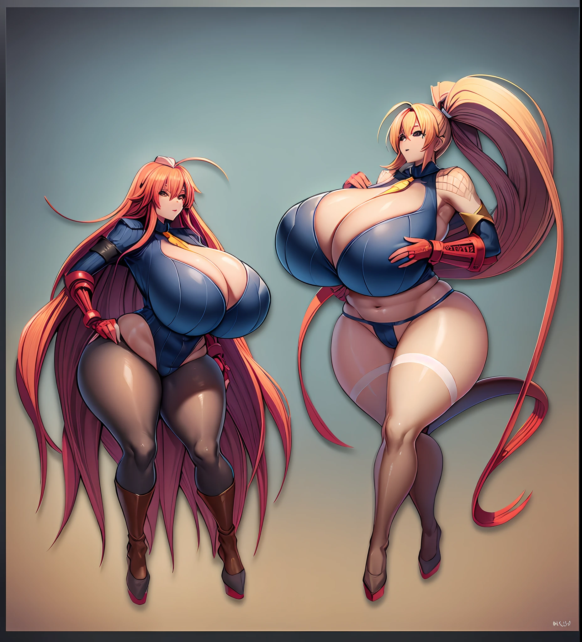 anime characters of two women with big breasts and a devil tail, oppai proportions, twintails, commission for high res, anime maids riding early tanks, sfw version, nixeu and sakimichan, ecchi anime style, lowres, oppai, mighty plump female sorceress, fullbody commission for, ikki tousen, highly_detailed!!, retina, UHD, masterpiece, ccurate, anatomically correct, textured skin, super detail, high details, high quality, award winning, best quality, highres, HD, 4K, 8k