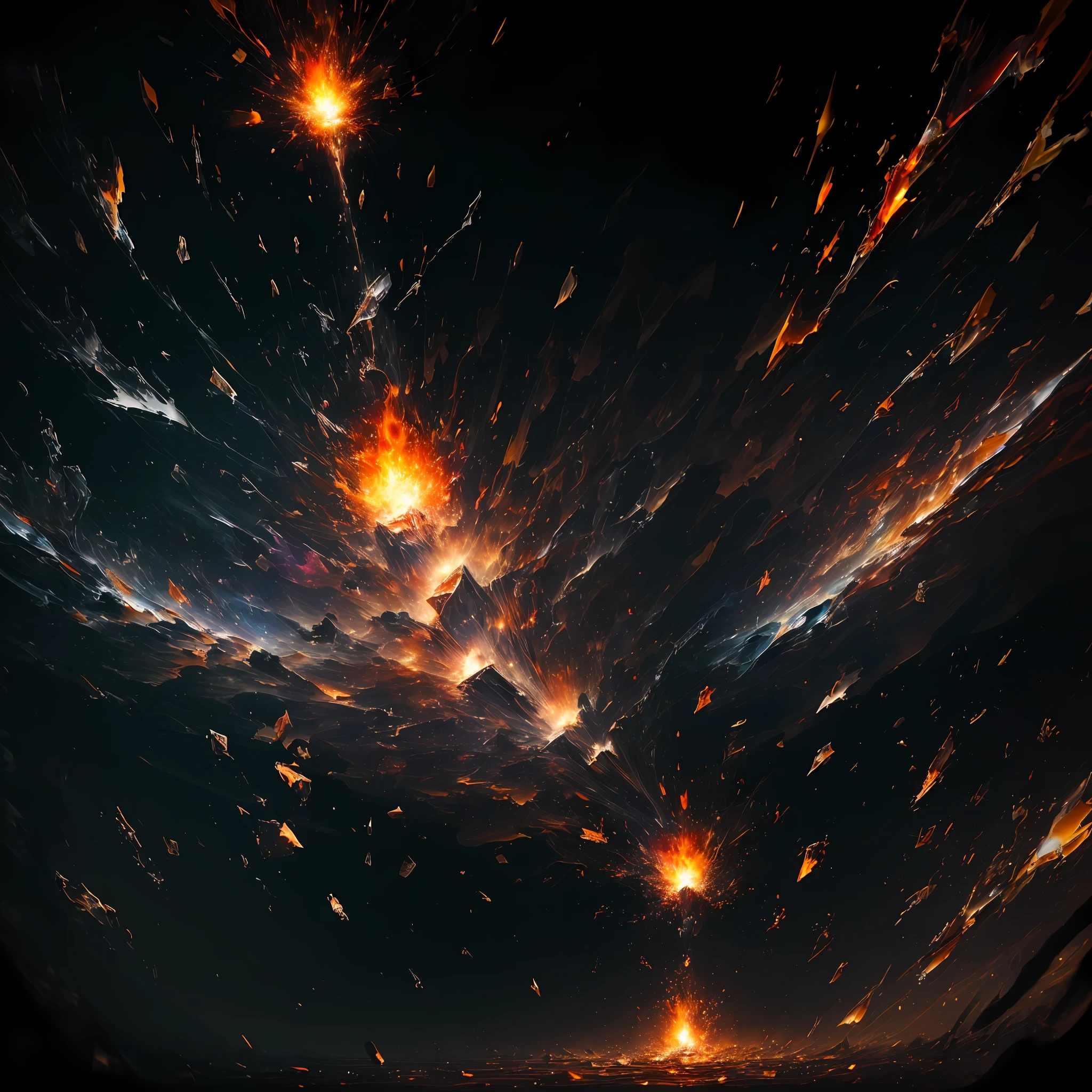 I feel that I die, inside I set fire, put aside the human, elevate and connect with the sacred, internal fire that passes through the veins, wait, we are eternal beings, in the abyss oblivion, activation of the senses, to connect with me, ((ultra high quality model, ethereal background, abstract beauty, explosive volumetric, oil painting, heavy strokes)),  Masterpiece, best quality, (very detailed CG unit 8k wallpaper) (best quality), (best illustration), (best shadows) --auto