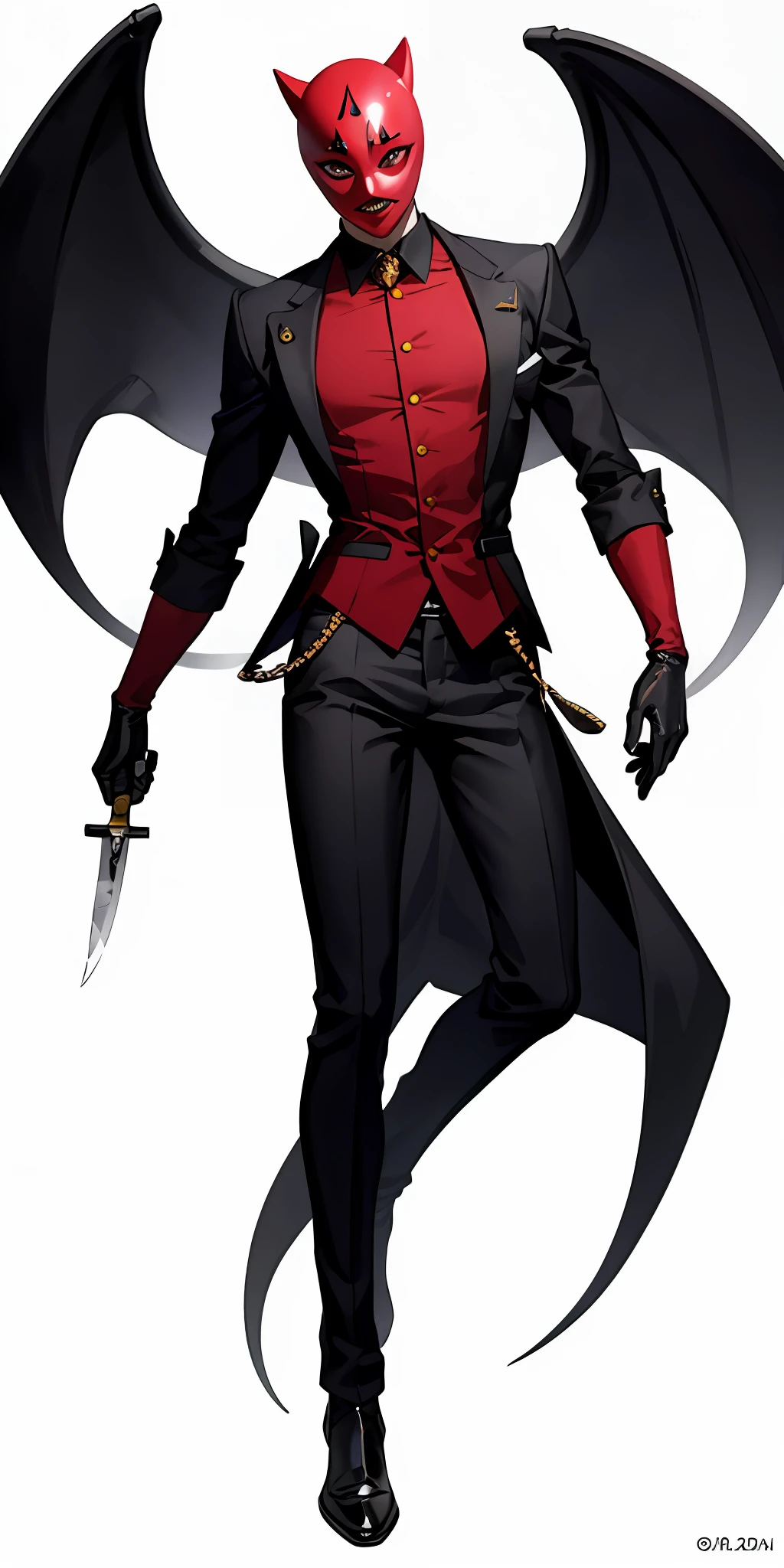 Semi-realistic,1boy,scary clothes,white background,clown,full body,killer,Masked man,holding a knife