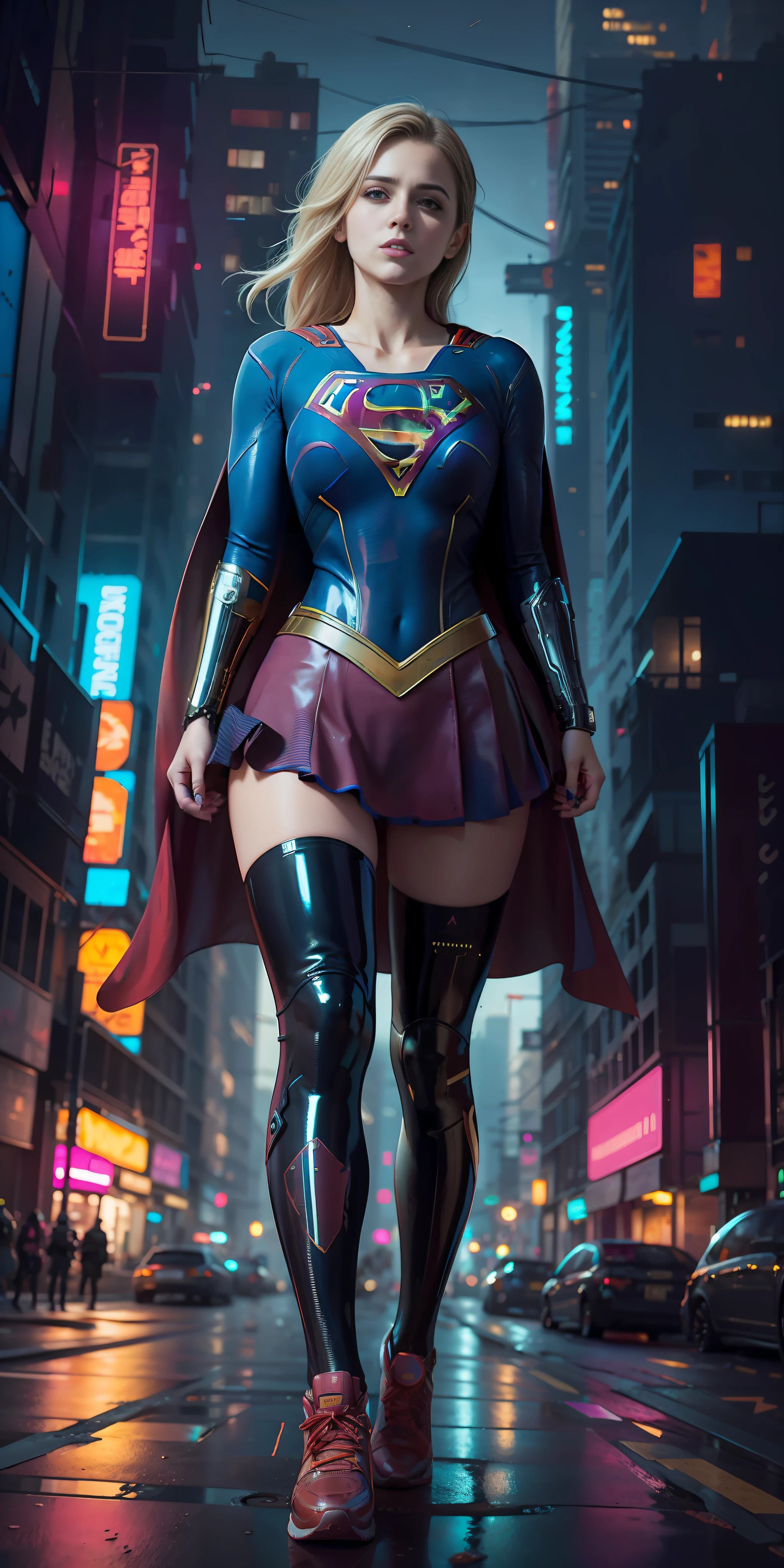 ((Best Quality of Supergirl)), ((masterpiece)), (detailed: 1.4), 3D, a detailed image of actress riley reid, HDR (High Dynamic Range),Ray Tracing,NVIDIA RTX,Super-Resolution,Unreal 5,Subsurface scattering, PBR texture, Post-processing, cyber woman in latex suit walking down a city street, cyberpunk 2 0 y. The Model Girl, Cyberpunk Girl, Cyberpunk Woman, Cyberpunk Themed Art,  in cyberpunk city, cyberpunk femme fatale, cyberpunk beautiful girl, female cyberpunk, female cyberpunk anime girl, cyberpunk judy alvarez, hyper-realistic cyberpunk style, cyberpunk art style, cyberpunk women, cyberpunk character, dreamy cyberpunk girl, Godmachine style, a night rain ultra realistic cyberpunk atmosphere, future city with neons cyberpunk background, realistic, looking at the camera, wearing a latex costume,  very sexy cosplay