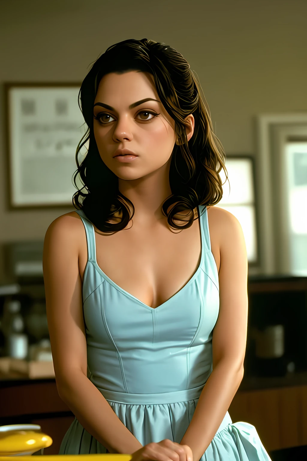 mila kunis topless