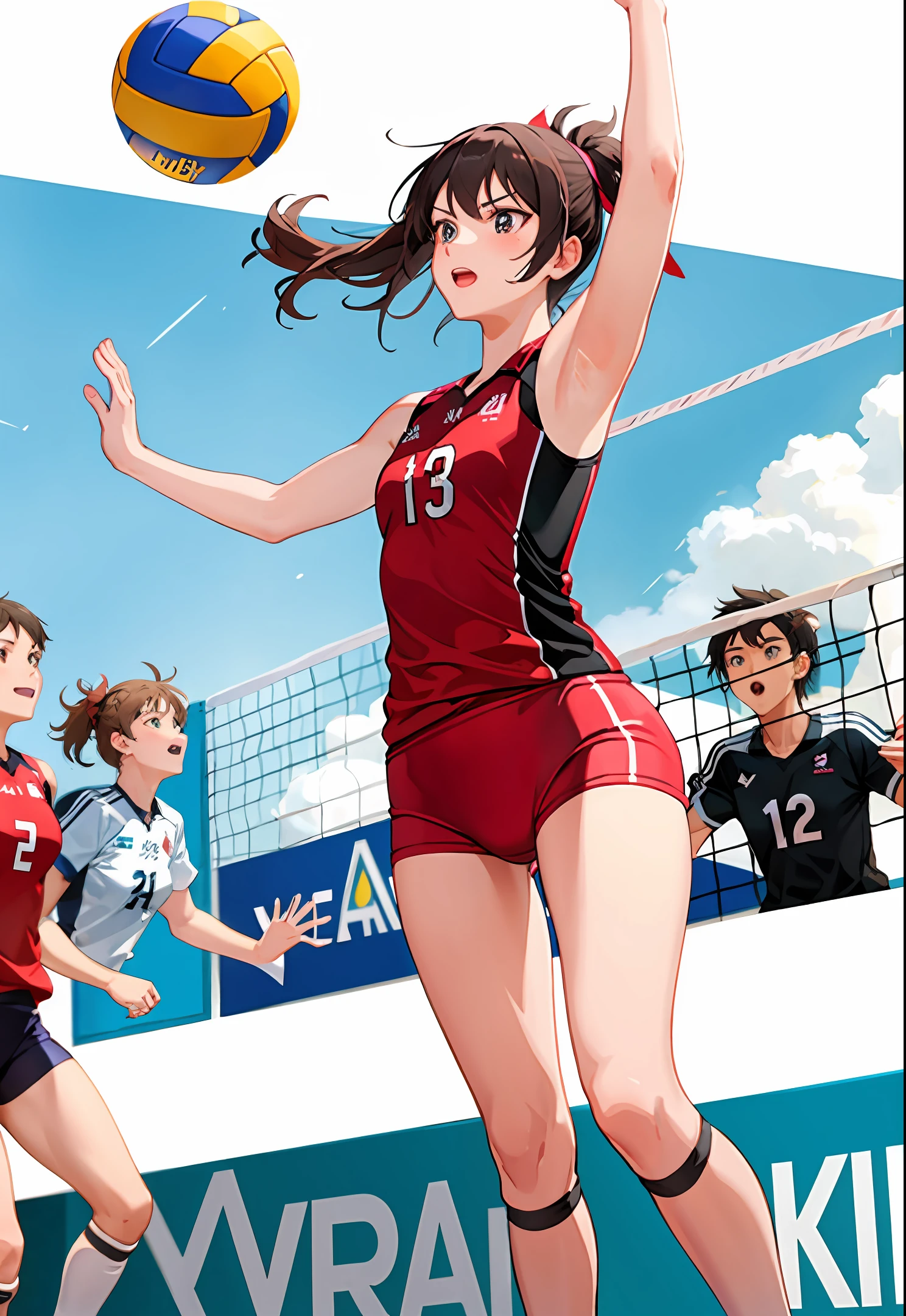 Real, Volleyball, Medium Meat, Take Off