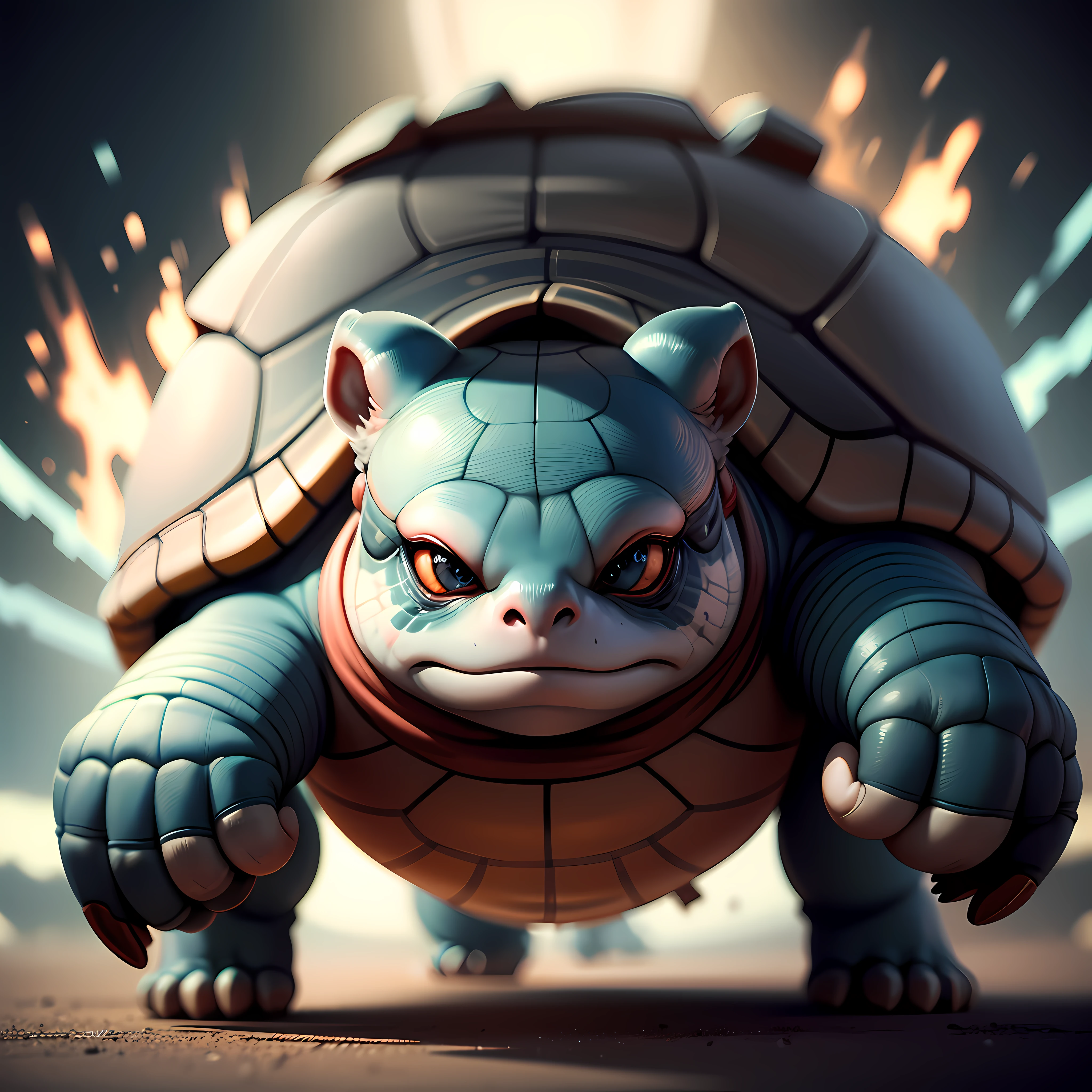 (extremely detailed 8k wallpaper),Sharp focus,dramatic,masterpiece,((a turtle:1.1)),superspeed,lighting,motion blur,electricity,incoming,