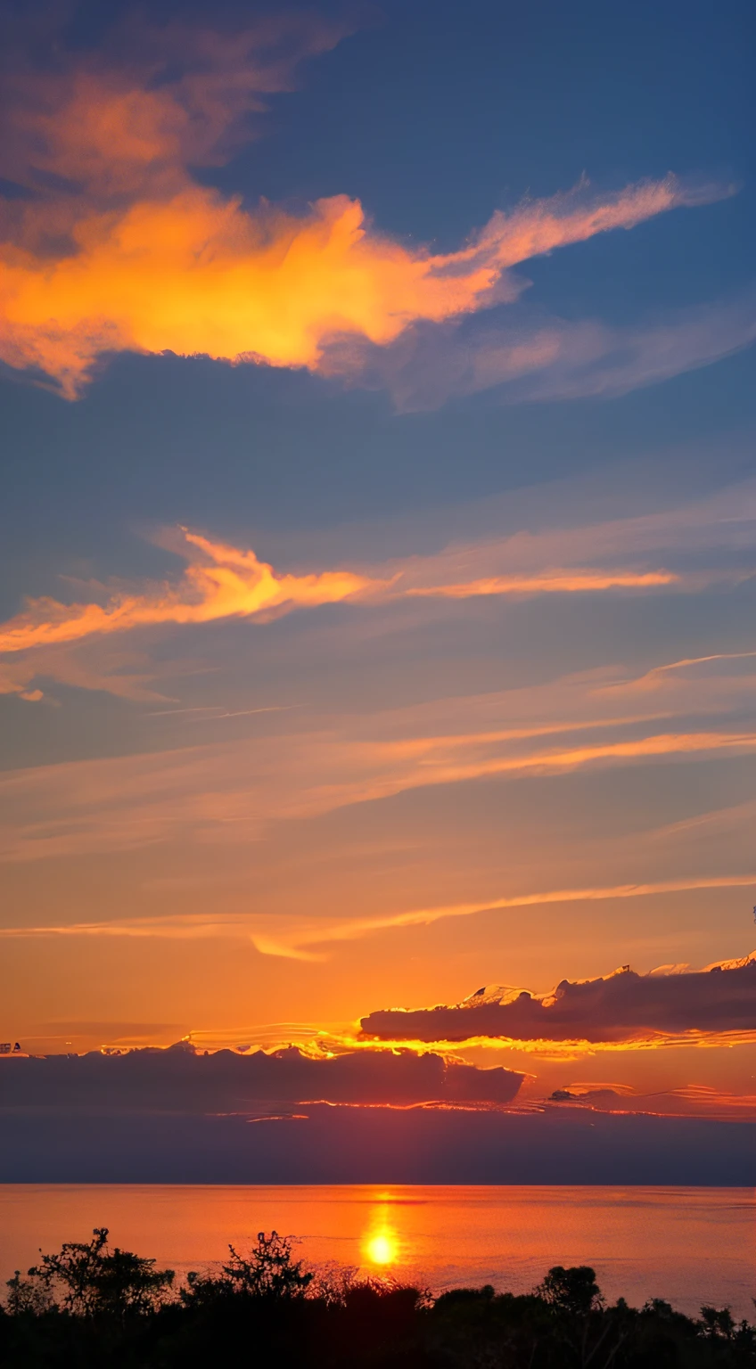 Imagine yourself in a special place, somewhere where nature meets the sky, providing a unique view of the sunset. The colors of the horizon begin to slowly transform, mixing shades of orange, pink and gold into a celestial color spectacle. As you contemplate this magnificent spectacle, you sit in silence, feeling the gentle breeze caressing your face. As the sun begins to set, the lighting changes, filling the sky with soft, warm tones. As the sun comes down, you feel a deep peace and a special presence around you. You realize that you are not alone in this magical moment; the presence of God is felt in every ray of light, in every cloud that dances in the sky. You feel enveloped by a sense of gratitude and reverence for God's greatness. His creation is living proof of His existence and of His love for us. The sunset is a reminder of His magnificence and how nature is a perfect reflection of His beauty and power. As the sun finally disappears over the horizon, leaving a golden glow in the sky, you feel a deep connection to God. You know that He is always present, even in the simplest and most beautiful moments of life. You feel blessed to have the opportunity to witness this wonder and feel God's presence in every ray of light. This view of the unique sunset and the presence of God is a reminder that He is always by our side, guiding us, protecting us, filling us with love, and reminding us of the beauty that exists in every moment of life. It is an experience that fills us with gratitude and inspires us to seek God's presence at all times.