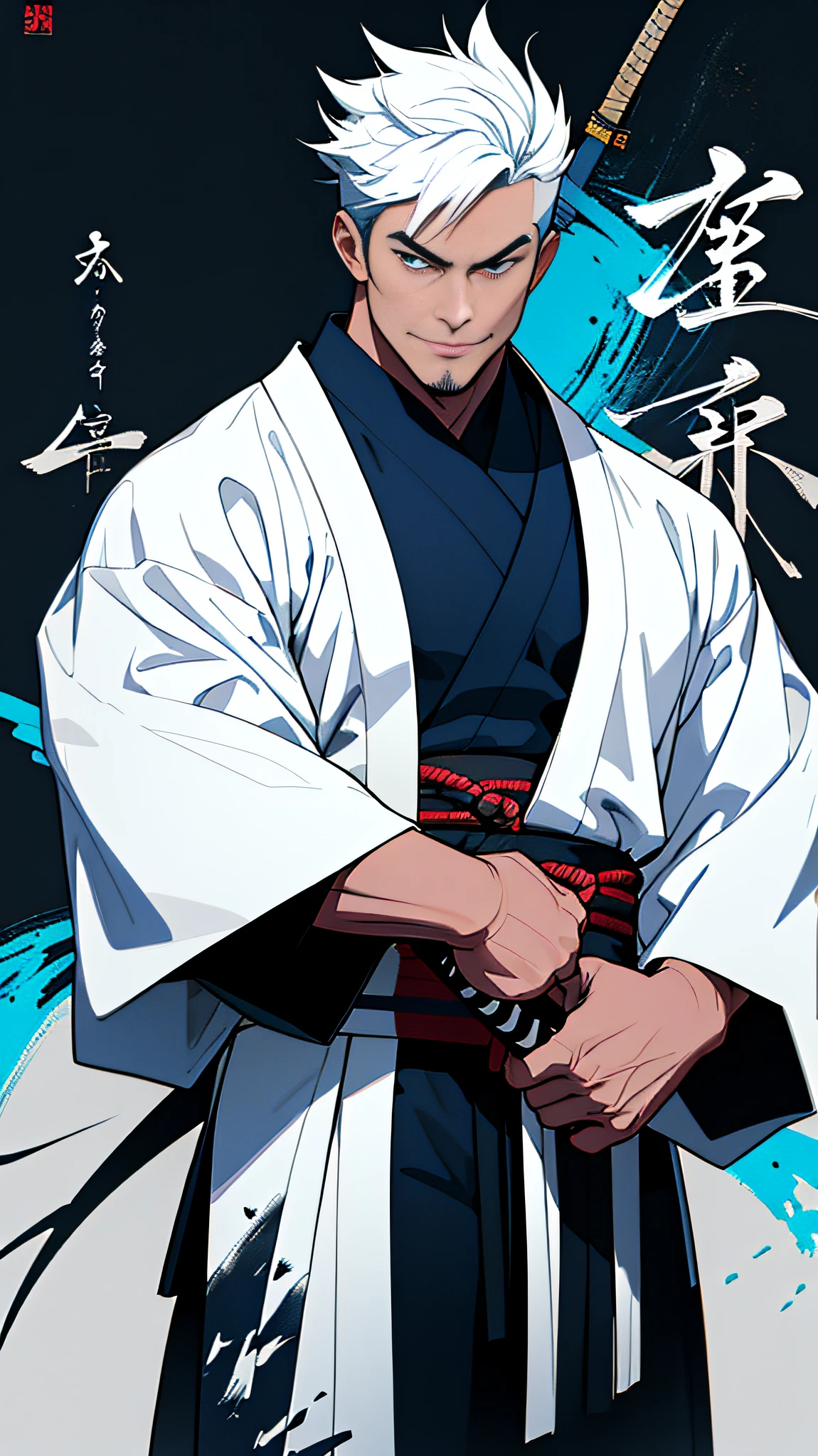 Sasuke uchiha, 2d image, cgi, dark scenery, susanoo, shonen style, full body, no imperfections, fixed gaze, best quality