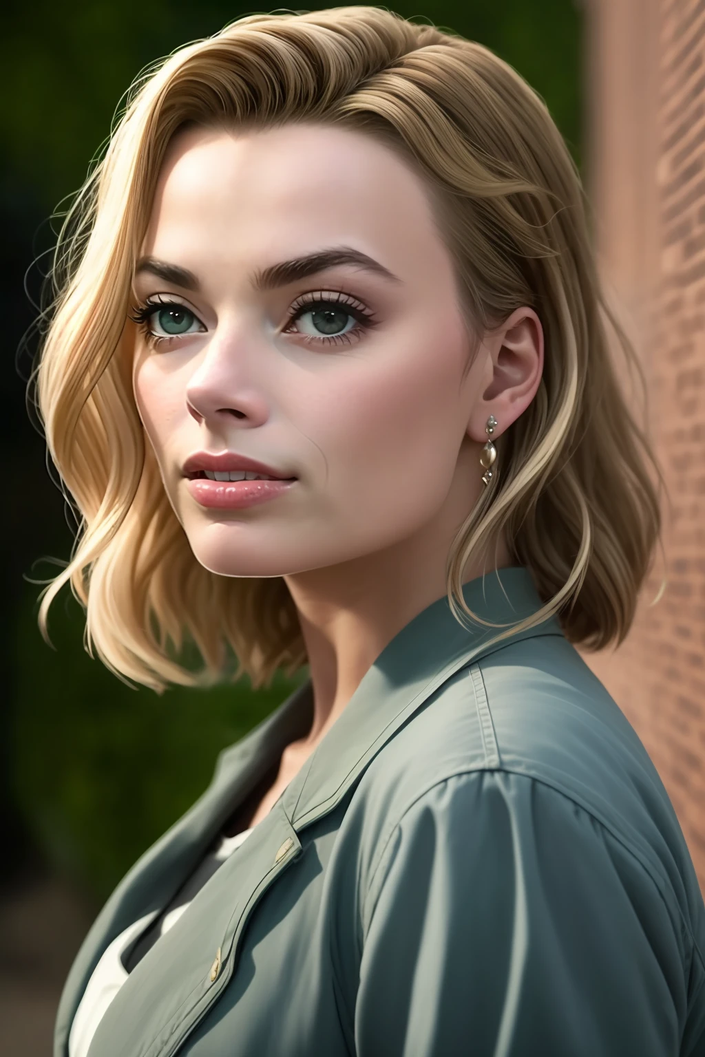 (8K, Top Quality, Masterpiece: 1.2), (Realistic, Photorealistic: 1.37), Super Detail, Margot Robbie
