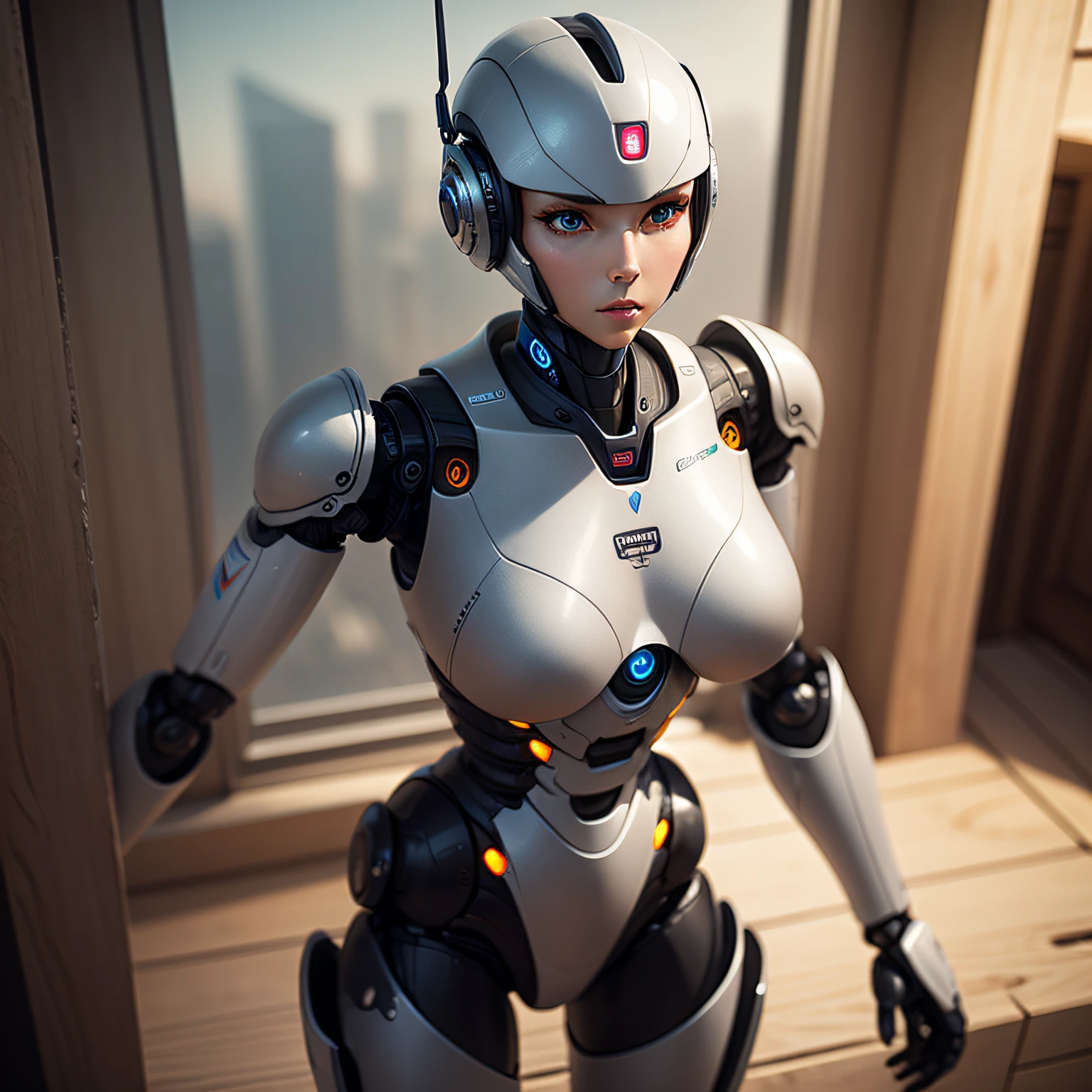 Humanoid robot, high definition, best quality ,masterpiece --auto