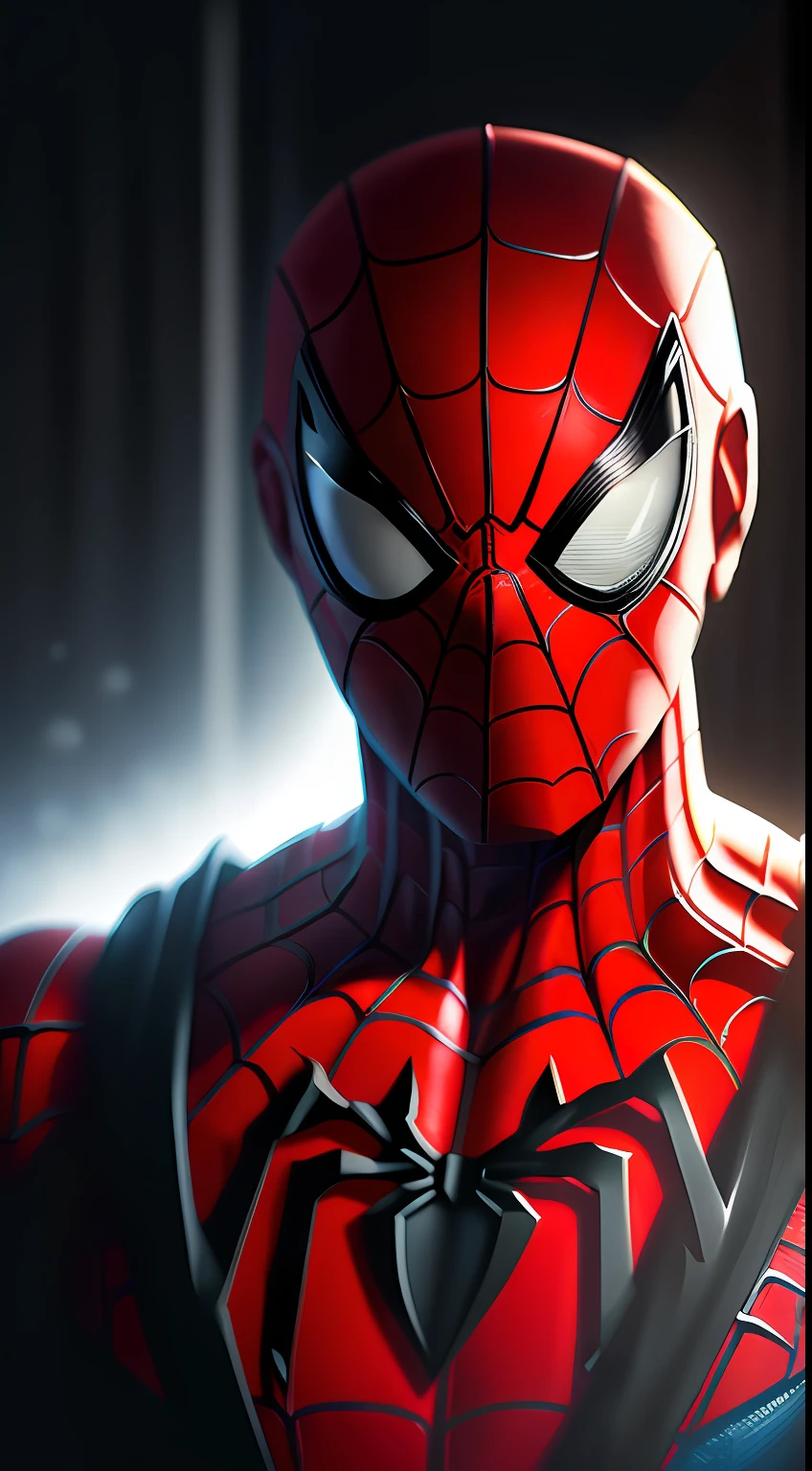(dark shot: 1.1), epic realistic, Agent Spider-Man in the dark with glowing eyes and glowing cape, soft cinematic light, Adobe Lightroom, darkroom, HDR, intricate, highly detailed, (depth of field: 1.4), hyper-detail (artstation: 1.4), cinematic, warm light, dramatic light (complex details: 1.1)