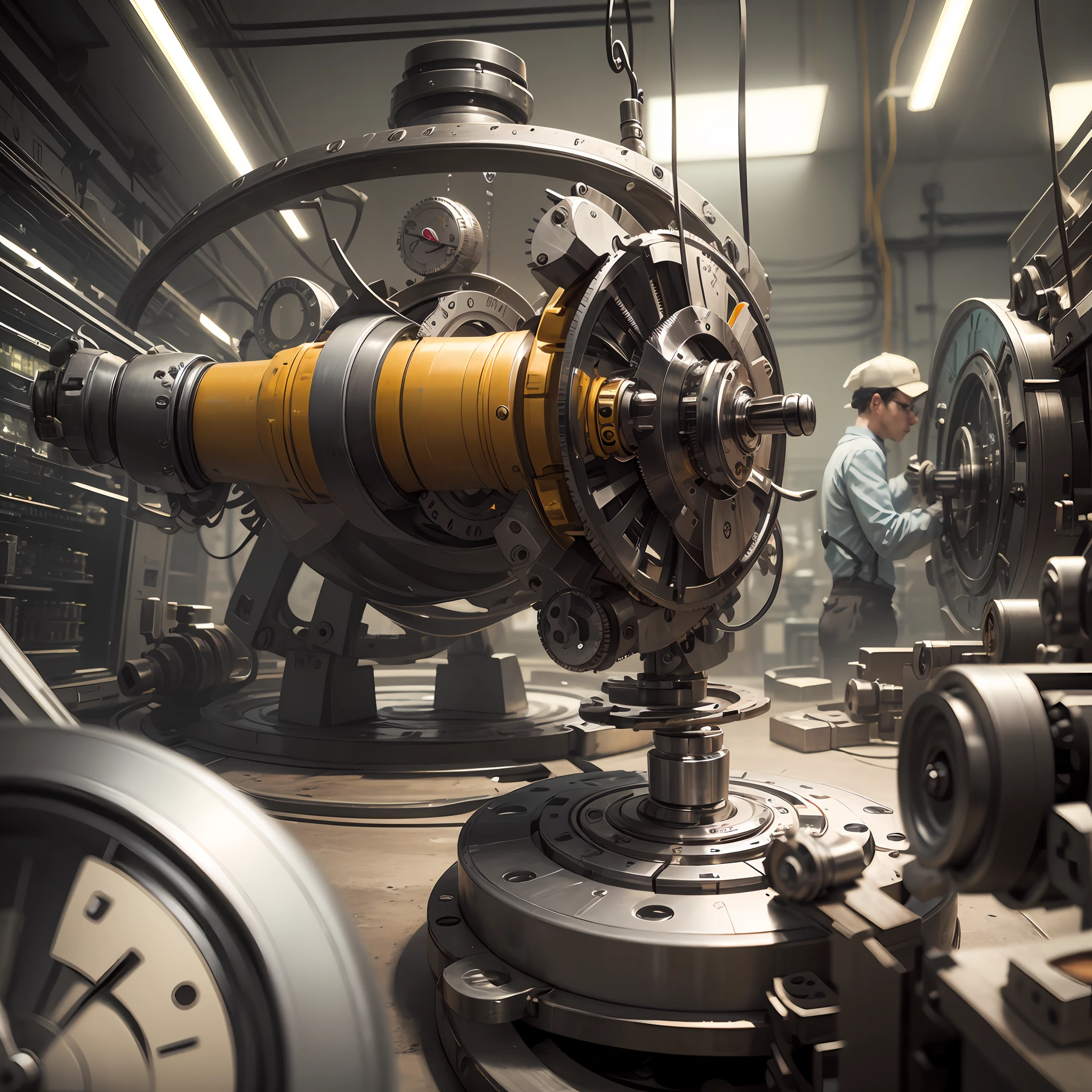 "Manufacture of high-quality mechanical watches -- automated."