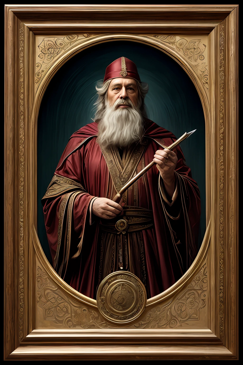 ((Best Quality)), ((masterpiece)), ((perfect character)):
In this stunning and highly detailed realist, we present a magician invoking his charms in a mystical world. The wizard is tall, dressed in intricate and detailed wizard robes, complete with flowing clothing and ornate patterns. His face is adorned with a long white beard, enhancing his wise and aged appearance.
With a majestic staff in hand, the magician channels the power of magic, conjuring dazzling rays and ethereal energies. The scene takes place in a thematically rich environment, filled with magical artifacts, ancient tomes, and mystical symbols that enhance the environment. The lighting, crafted with a cinematic twist, casts a fascinating glow, emphasizing the magical aura around the wizard.
Every element of this masterpiece is carefully designed to create a sense of realism and immersion. The intricacies of the wizard's clothes, the mesmerizing effects of his conjurations, and the level of detail on his weathered face all contribute to a captivating visual experience. This artwork is presented in stunning UHD resolution, allowing you to appreciate every nuance and complexity in breathtaking detail.
Eye level, scenic, masterpiece.