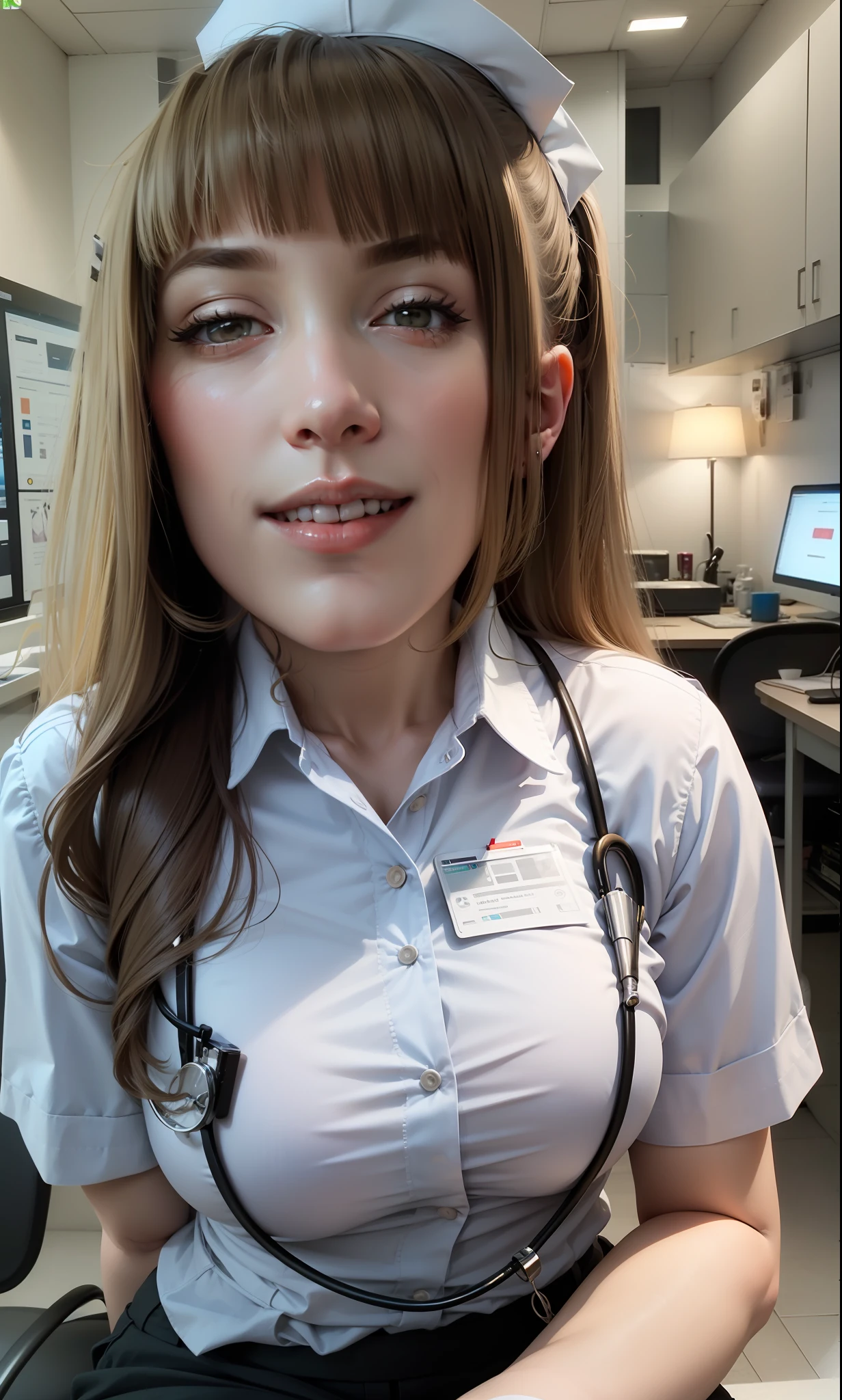 Nurse, busty