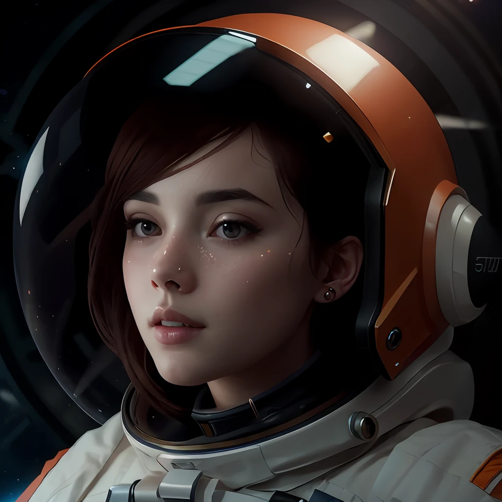 best quality, particle effect, raytracing, scening lighting, perfect lighting, masterpiece ,(female space soldier, wearing orange and white space suit, helmet, tined face shield, rebreather, accentuated booty) ,8k resolution, pretty face, chubby body, voluptous, wide hips, perfect face,, Intricately detailed cinematic film still,cute, perfect face, (highly detailed, hyperdetailed), natural lighting, auburn hair, alien planet backround, purity seals, perfect eyes,  full body, cinematic film still from Gravity 2013, best quality, particle effect, raytracing, scening lighting, perfect lighting, masterpiece ,beautiful  female space fairer looking out at the horizon, pov ,8k resolution, pretty face, chubby body, voluptous, wide hips, perfect face,, Intricately detailed cinematic film still,cute, perfect face, (highly detailed, hyperdetailed), natural lighting, auburn hair, alien planet backround, purity seals, perfect eyes,  full body, tentalce, eurasian facial features