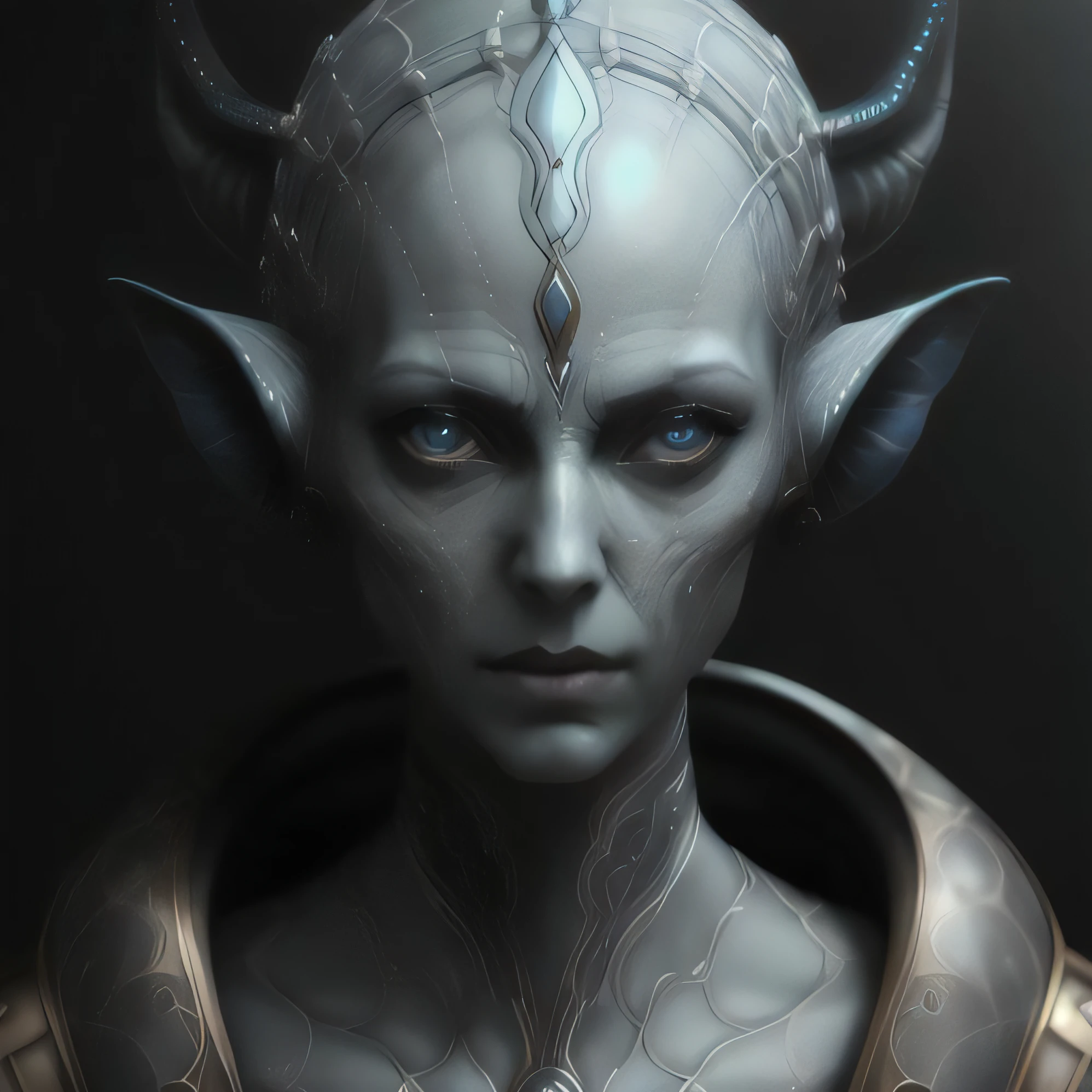 realistic portrait of pdalns creepy, 4k, high detailed, cinematic , digital art, trending artstation