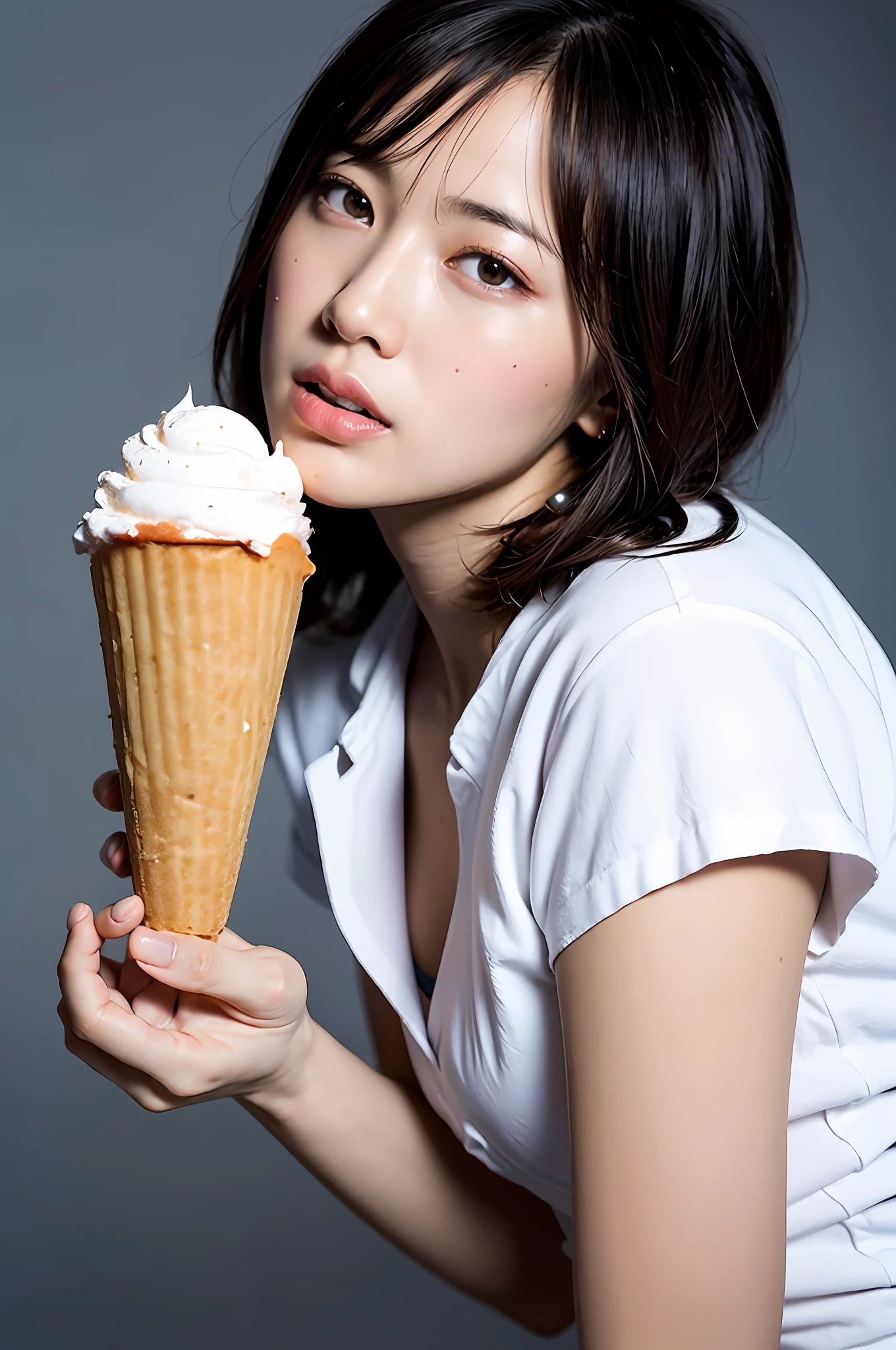 Grab the cone
