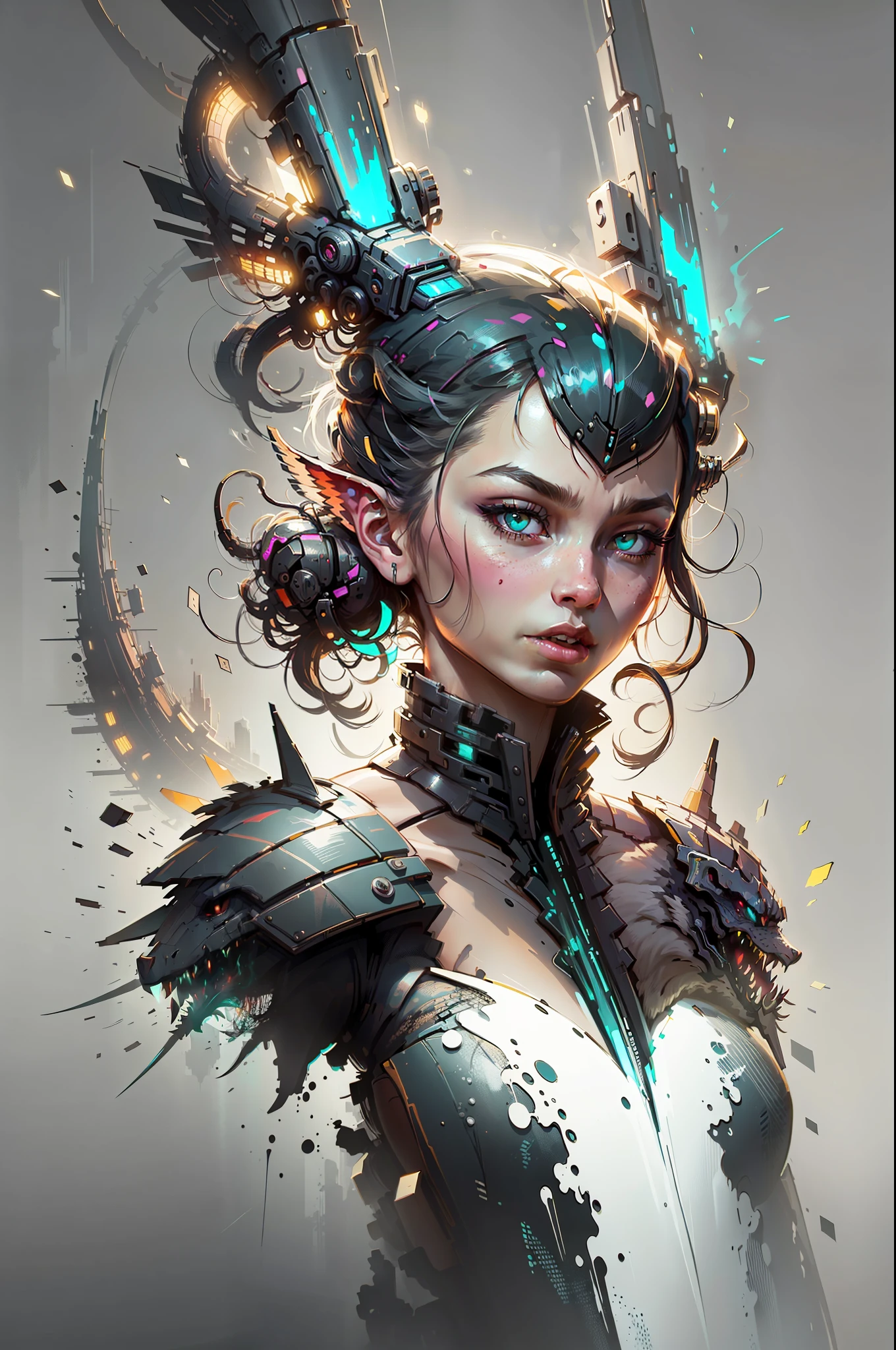 a fire dragon, elegant, highly detailed, digital painting, trending on artstation, concept art, sharp focus, high detail, illustration, strong brush stroke, anime, sharp focus, ghibli studio, art by ilya kuvshinov, ross tran, art by wlop