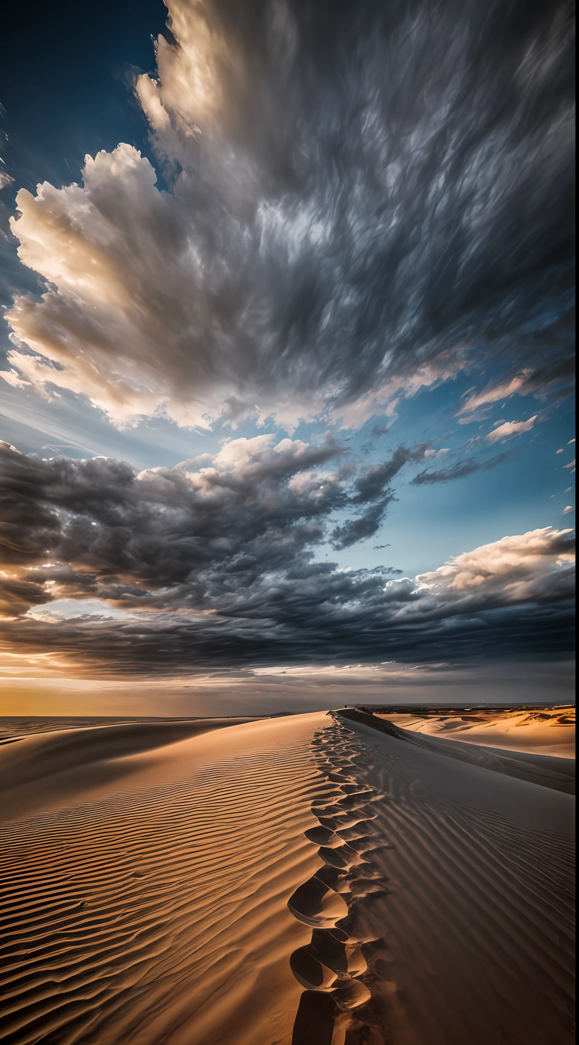 ((Masterpiece)), ((Best Quality)), ((Ultra Detailed)), (Amazing:1.1), Beautiful, Nature, Sand and Waves, Gale, Windblown Wind, Line Cloud, Cloudy Sky with Light Shot Out of Clouds, In Lush Landscape, Red Square, Award Winning Photo, Toshiba PDR M70 Boo