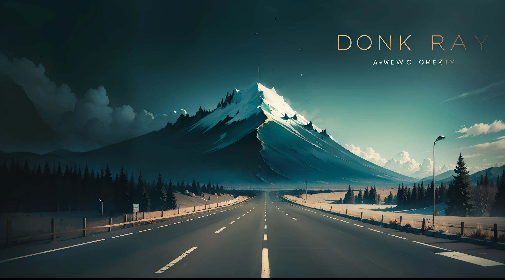 DARK AND LONELY ROAD