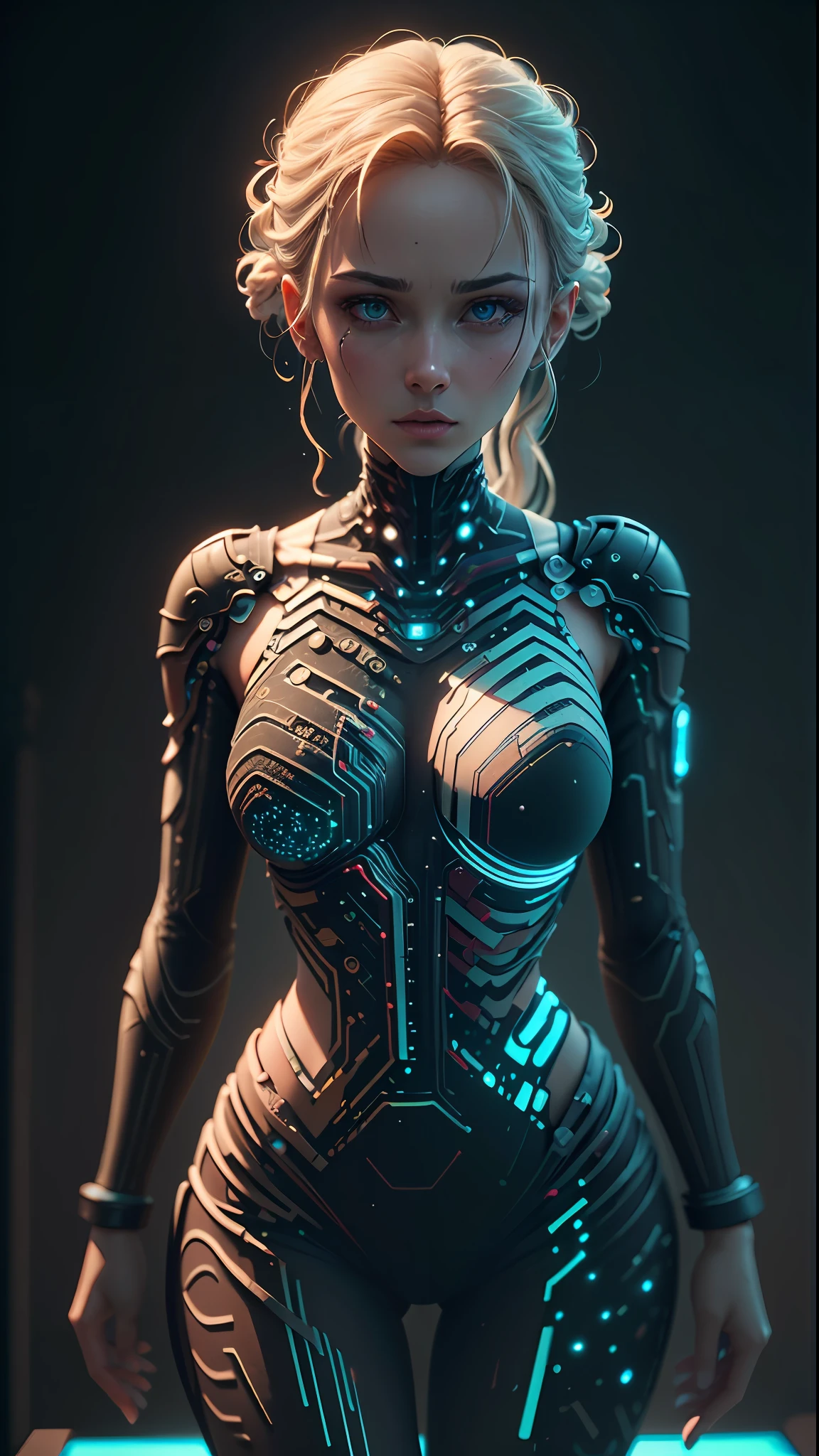 ((Best quality)), ((masterpiece)), (detailed:1.4), 3D, an image of a beautiful cyberpunk female with thick voluminous hair,light particles, pure energy chaos antitech,HDR (High Dynamic Range),Ray Tracing,NVIDIA RTX,Super-Resolution,Unreal 5,Subsurface scattering,PBR Texturing,Post-processing,Anisotropic Filtering,Depth-of-field,Maximum clarity and sharpness,Multi-layered textures,Albedo and Specular maps,Surface shading,Accurate simulation of light-material interaction,Perfect proportions,Octane Render,Two-tone lighting,Wide aperture,Low ISO,White balance,Rule of thirds,8K RAW