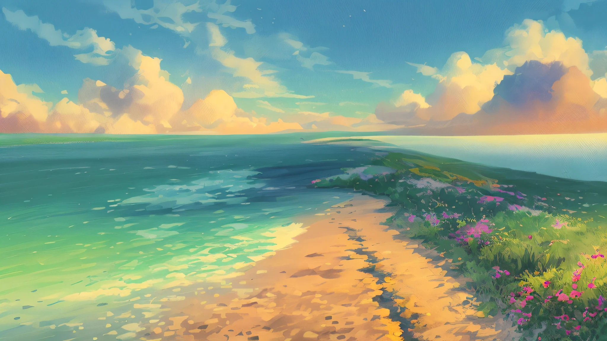 Masterpiece, best quality, high quality, white clouds, blue sky and white clouds, clear sky, complex, pastel colors, watercolor, Shinkai Makoto, blue, extremely detailed CG unity 8k wallpaper, bokeh, depth of field, HDR, bloom, chromatic aberration, realism, very detailed, artstation trend, CGsociety trend, complex, high detail, dramatic, midjourney art