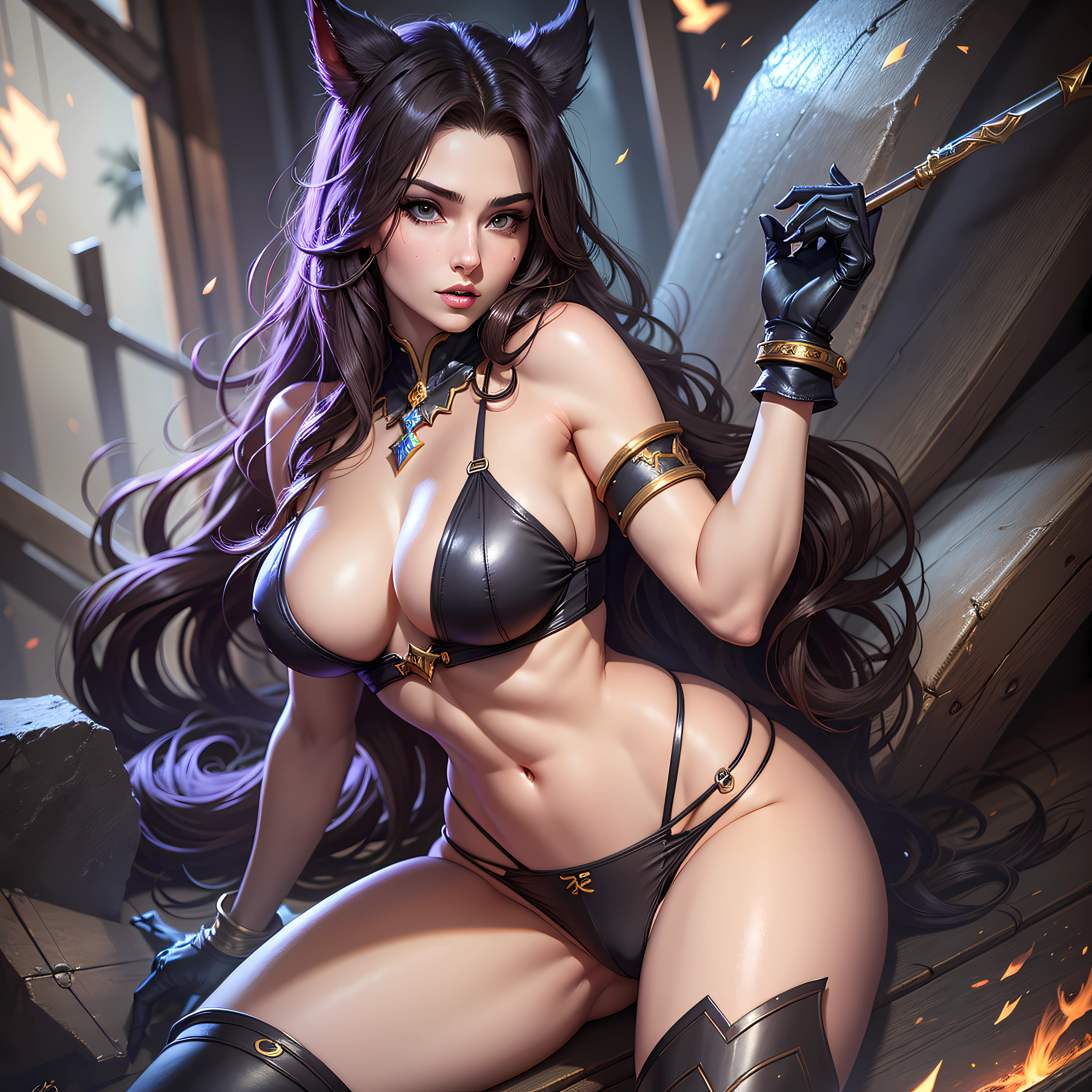 Legendary Leagle character, Early, League of Legends, sexy, beautiful woman, perfect face, little light, panties open legs --auto --s2
