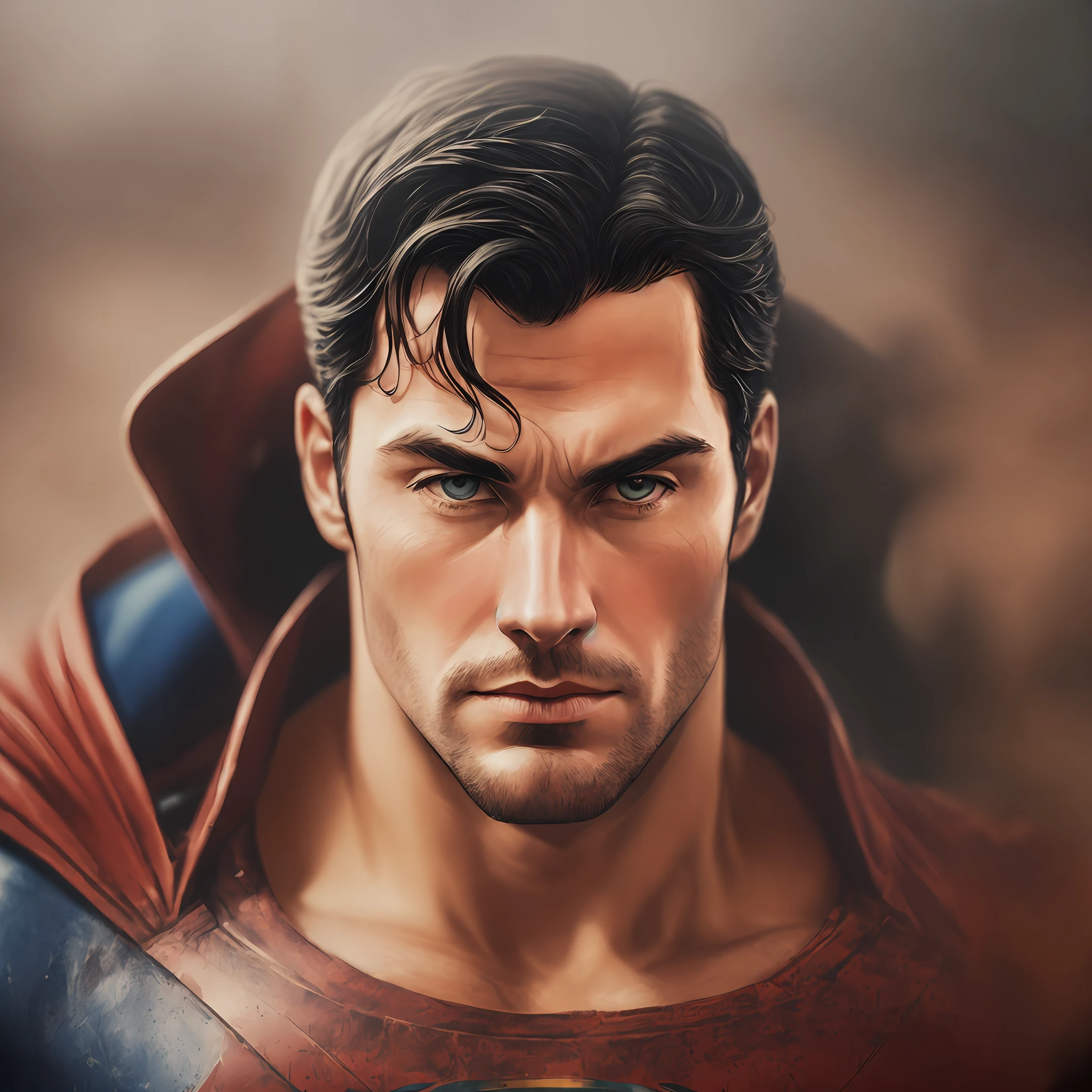 Superman's head
(hazy background, realistic epic, rutkowski, hdr, intricate details, hyperdetailed, cinematic, rim light, muted colors:1.2)